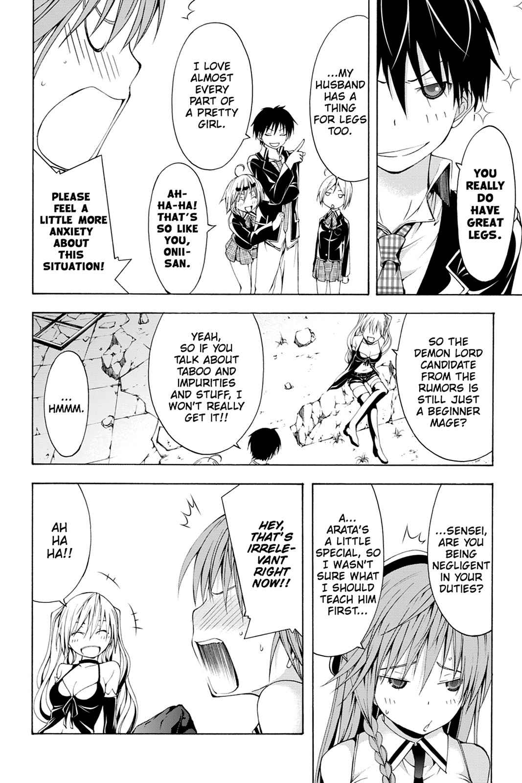 Trinity Seven: 7-Nin no Mahoutsukai Chap 12 - Next Chap 13