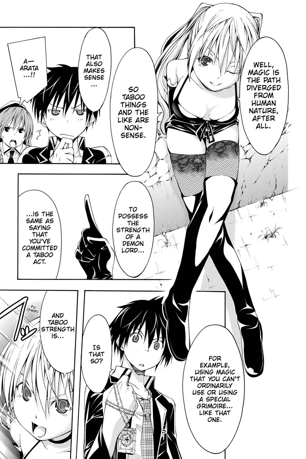 Trinity Seven: 7-Nin no Mahoutsukai Chap 12 - Next Chap 13