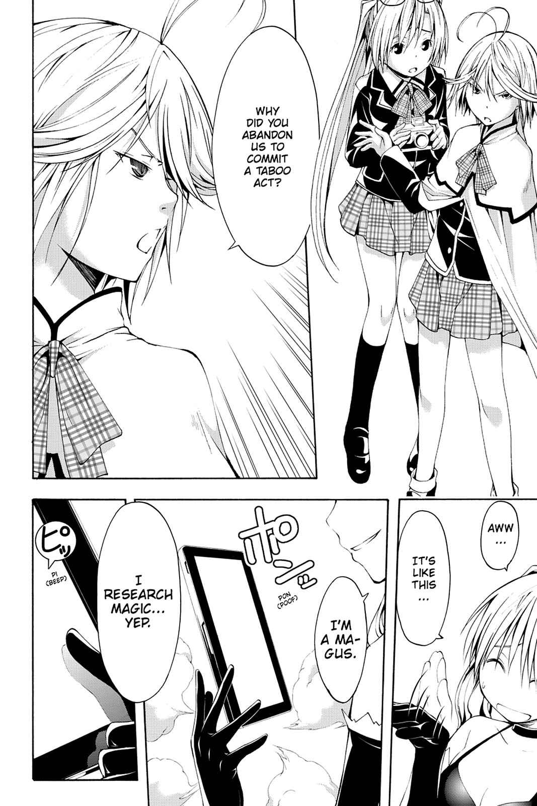 Trinity Seven: 7-Nin no Mahoutsukai Chap 12 - Next Chap 13