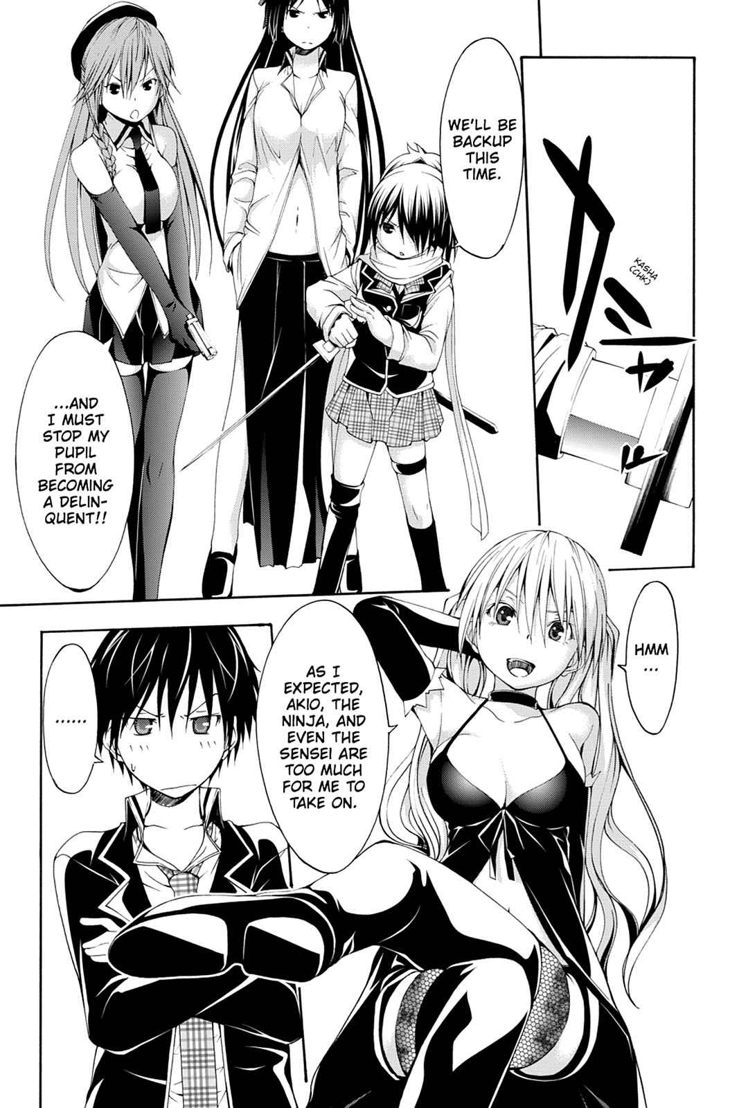 Trinity Seven: 7-Nin no Mahoutsukai Chap 12 - Next Chap 13