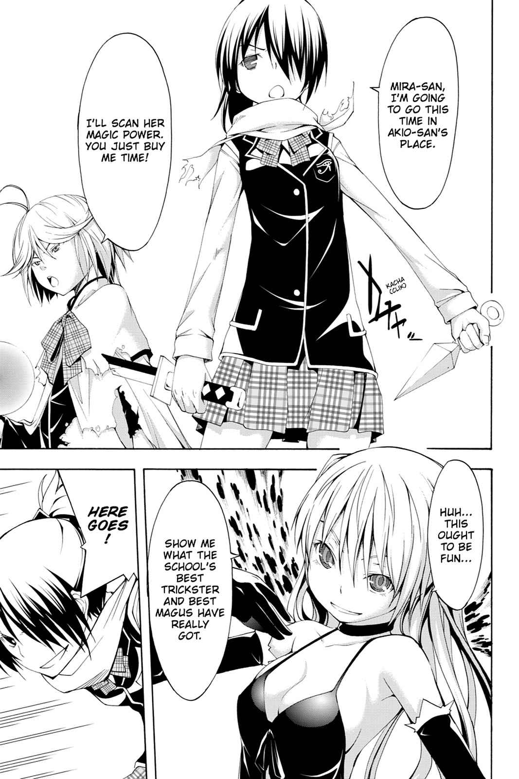 Trinity Seven: 7-Nin no Mahoutsukai Chap 13 - Next Chap 14