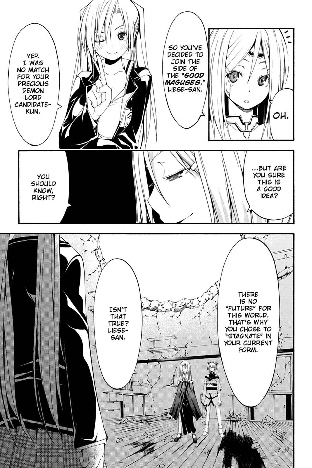 Trinity Seven: 7-Nin no Mahoutsukai Chap 27 - Next Chap 28