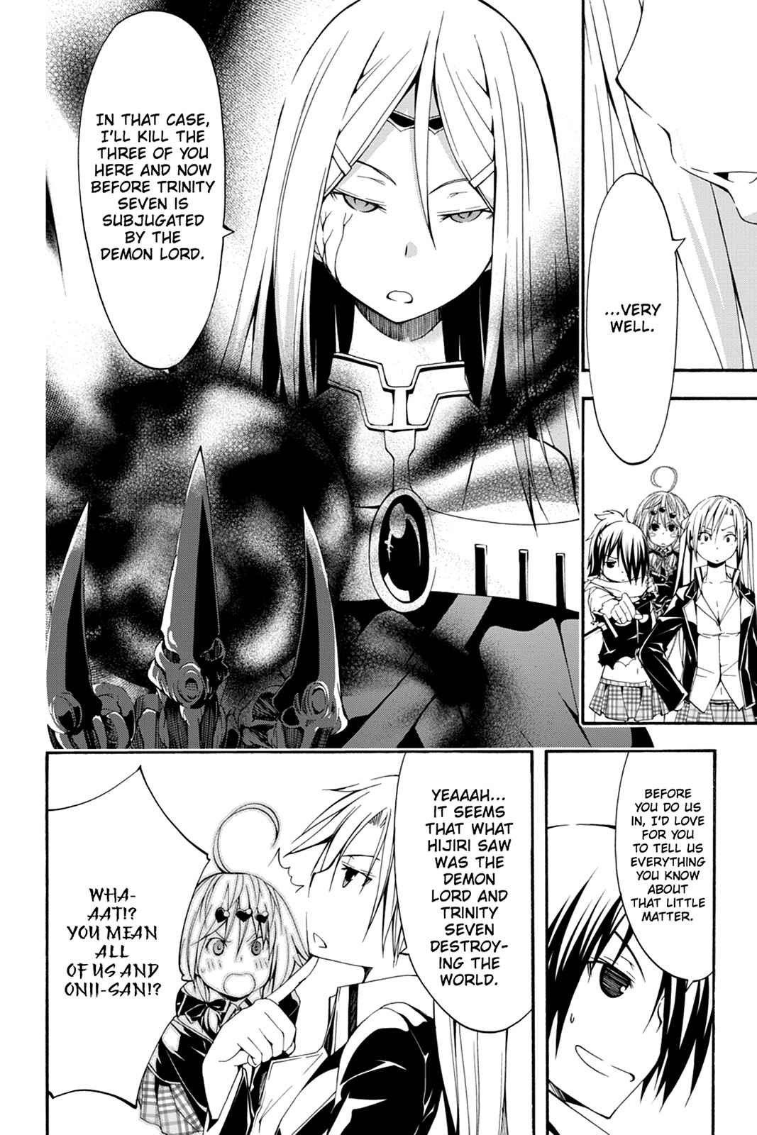 Trinity Seven: 7-Nin no Mahoutsukai Chap 27 - Next Chap 28