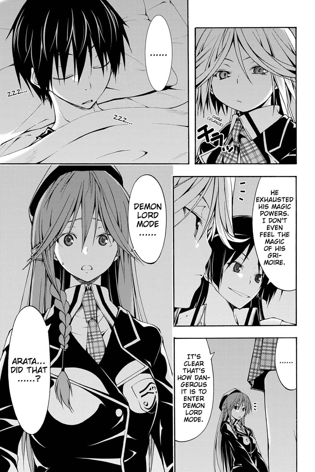 Trinity Seven: 7-Nin no Mahoutsukai Chap 24 - Next Chap 25