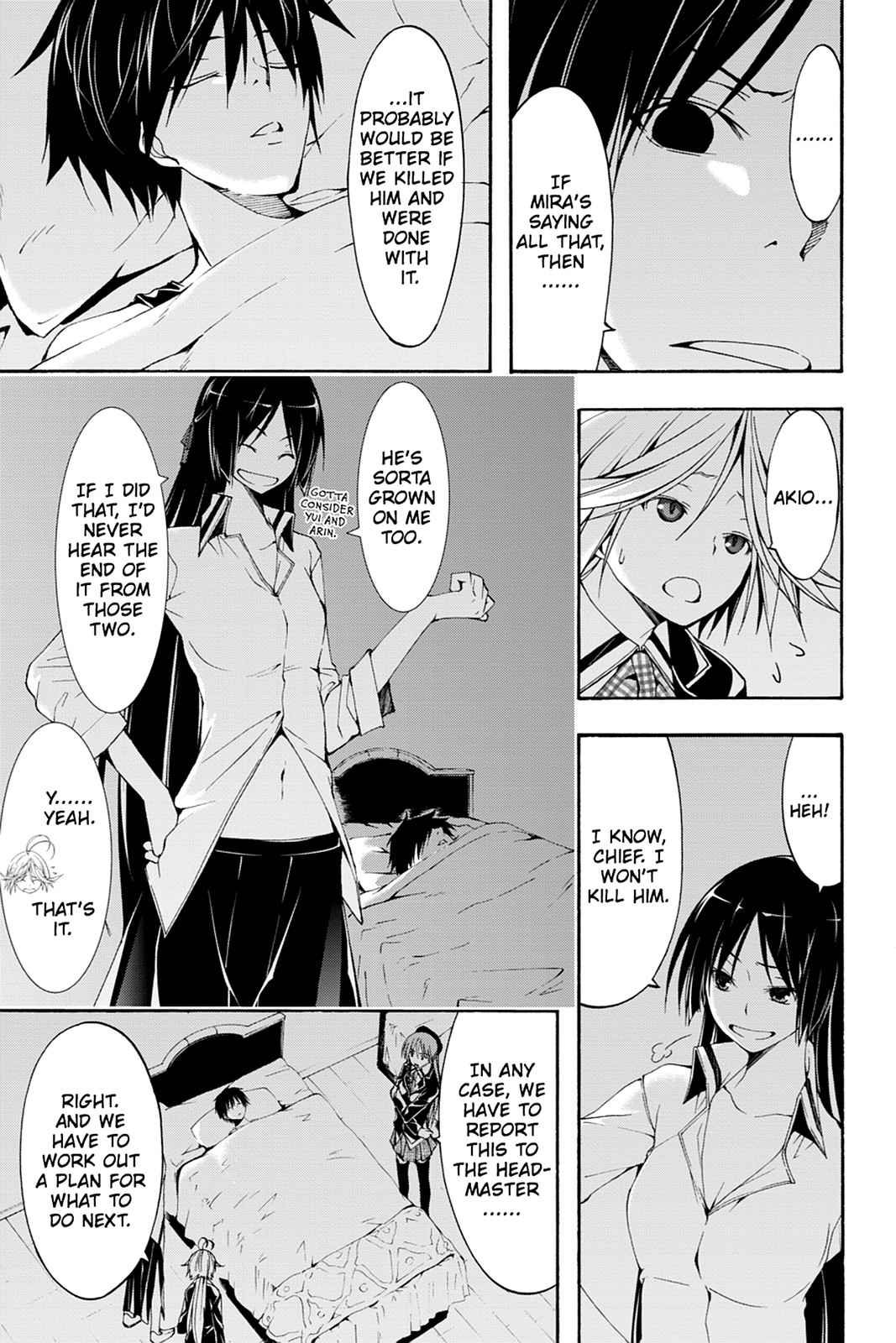 Trinity Seven: 7-Nin no Mahoutsukai Chap 24 - Next Chap 25