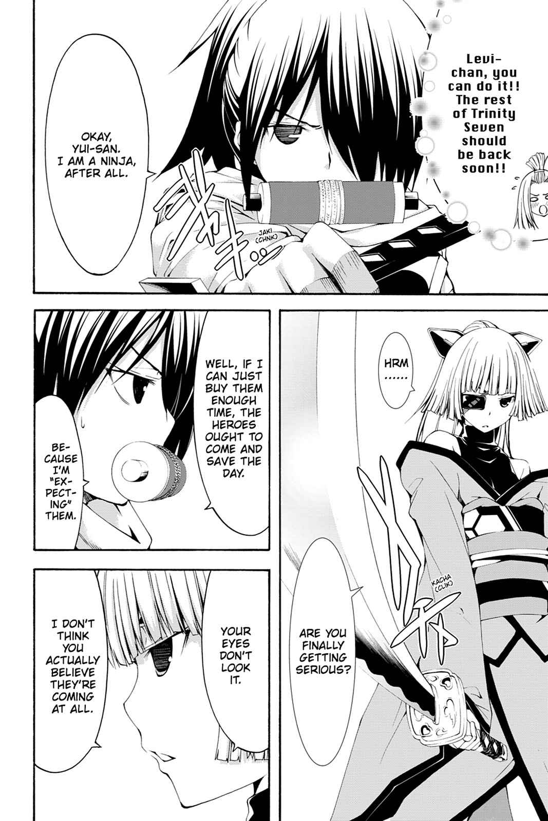 Trinity Seven: 7-Nin no Mahoutsukai Chap 25 - Next Chap 26