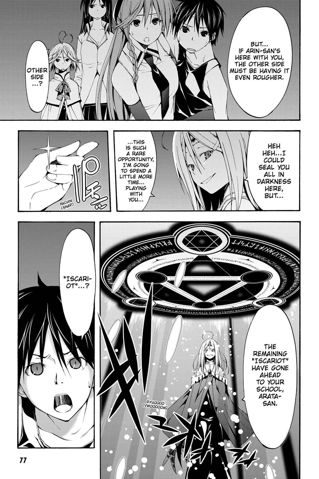 Trinity Seven: 7-Nin no Mahoutsukai Chap 25 - Next Chap 26