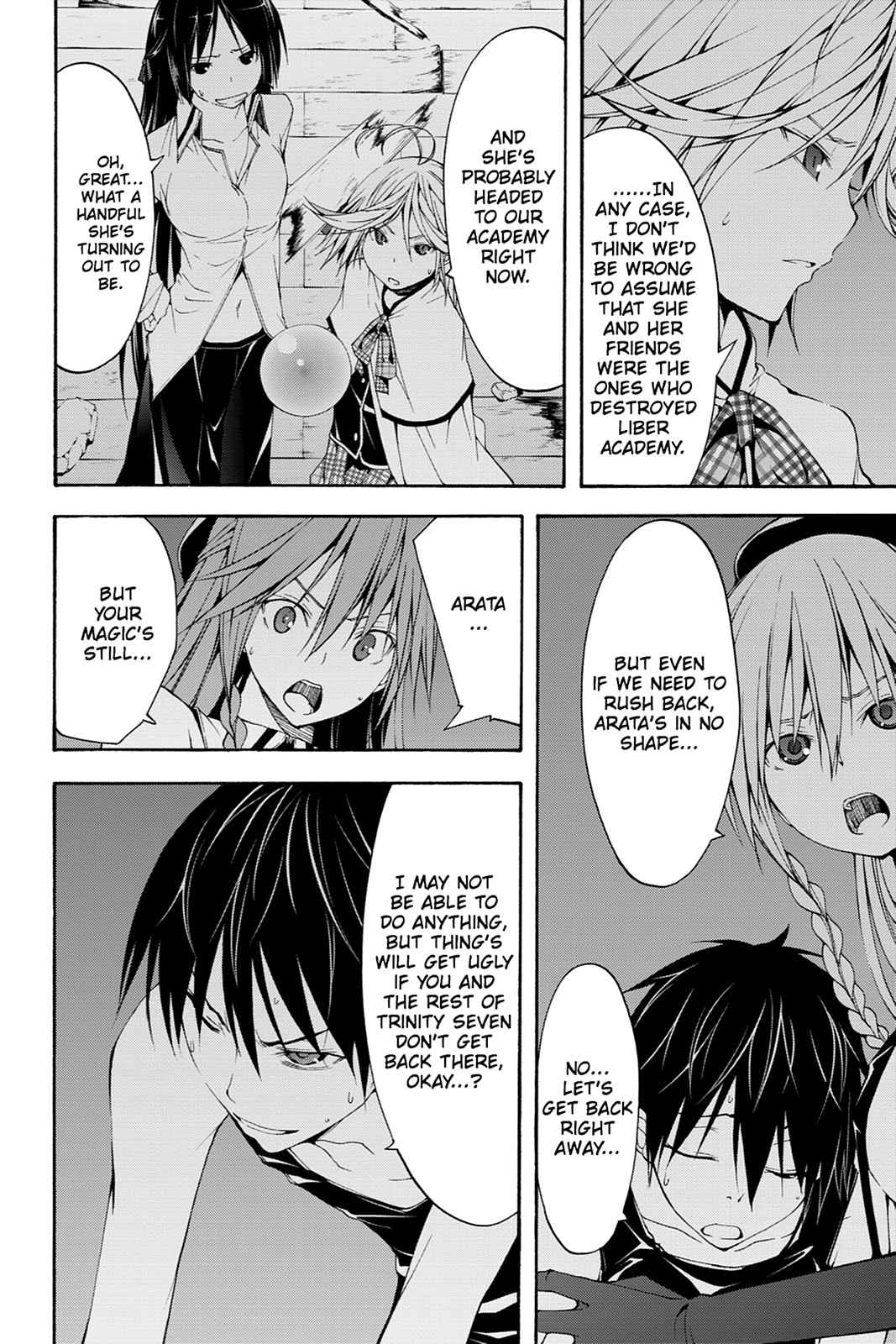Trinity Seven: 7-Nin no Mahoutsukai Chap 25 - Next Chap 26