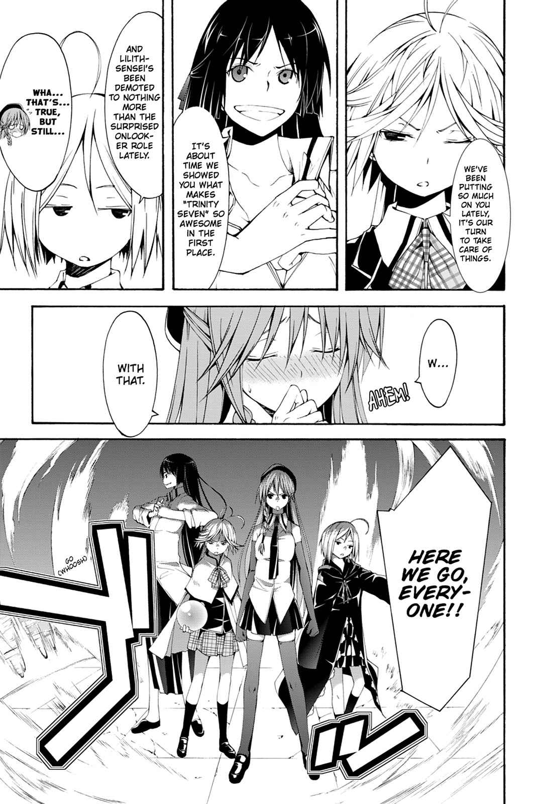 Trinity Seven: 7-Nin no Mahoutsukai Chap 26 - Next Chap 27