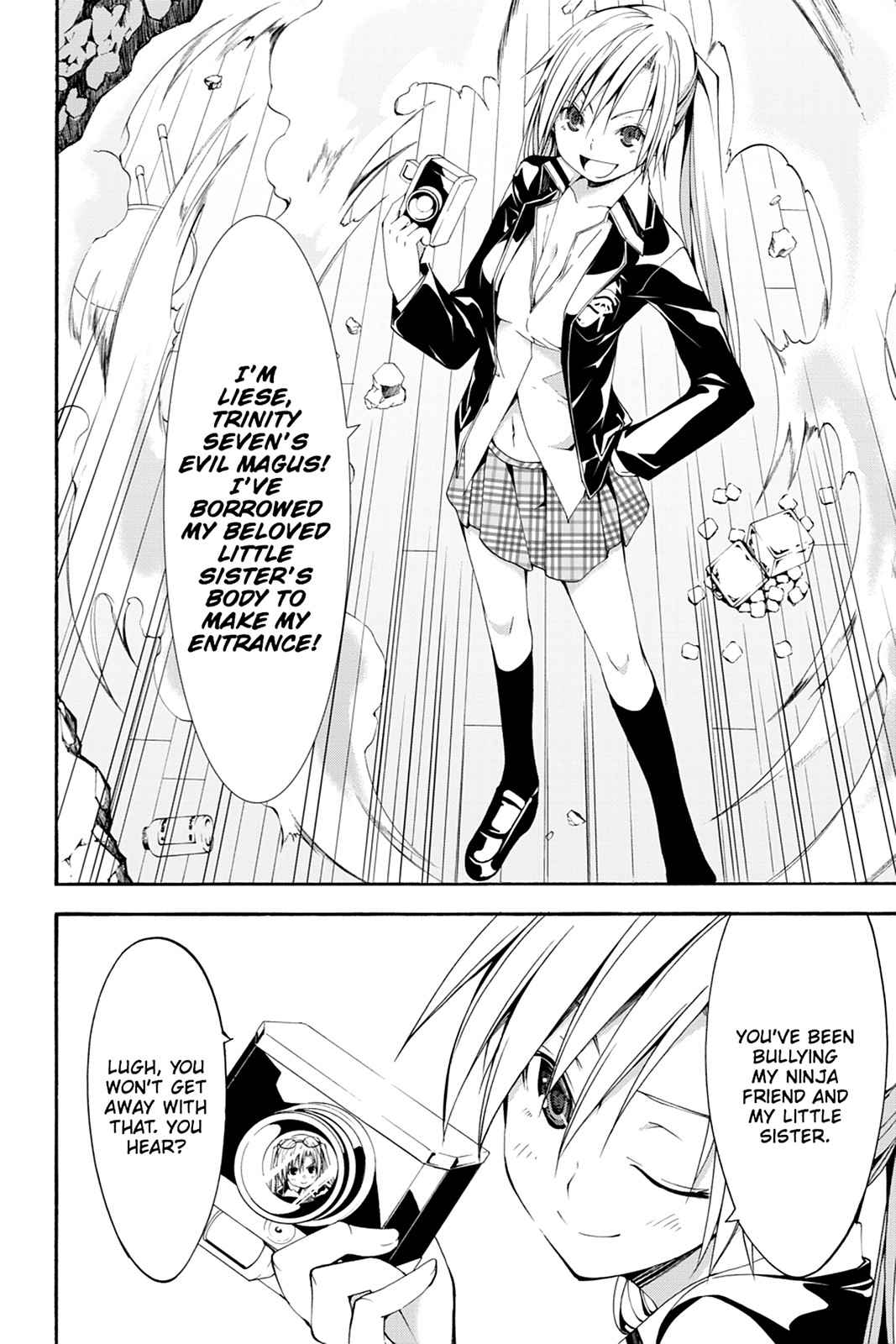 Trinity Seven: 7-Nin no Mahoutsukai Chap 26 - Next Chap 27