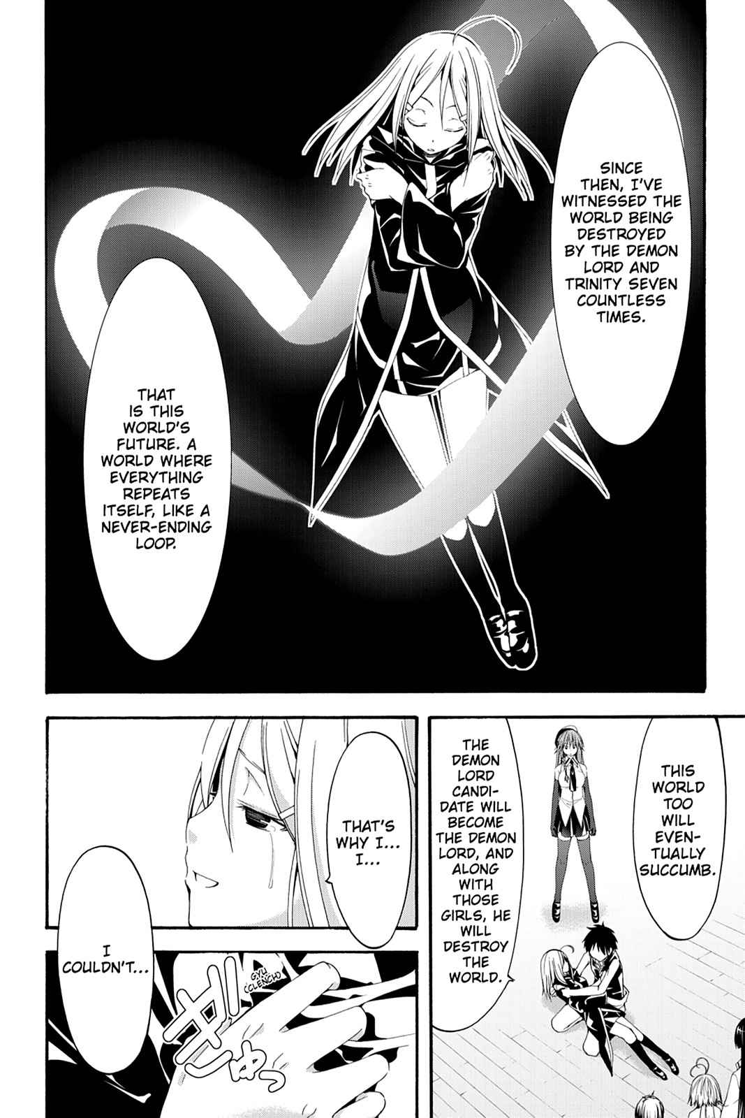 Trinity Seven: 7-Nin no Mahoutsukai Chap 28 - Next Chap 29