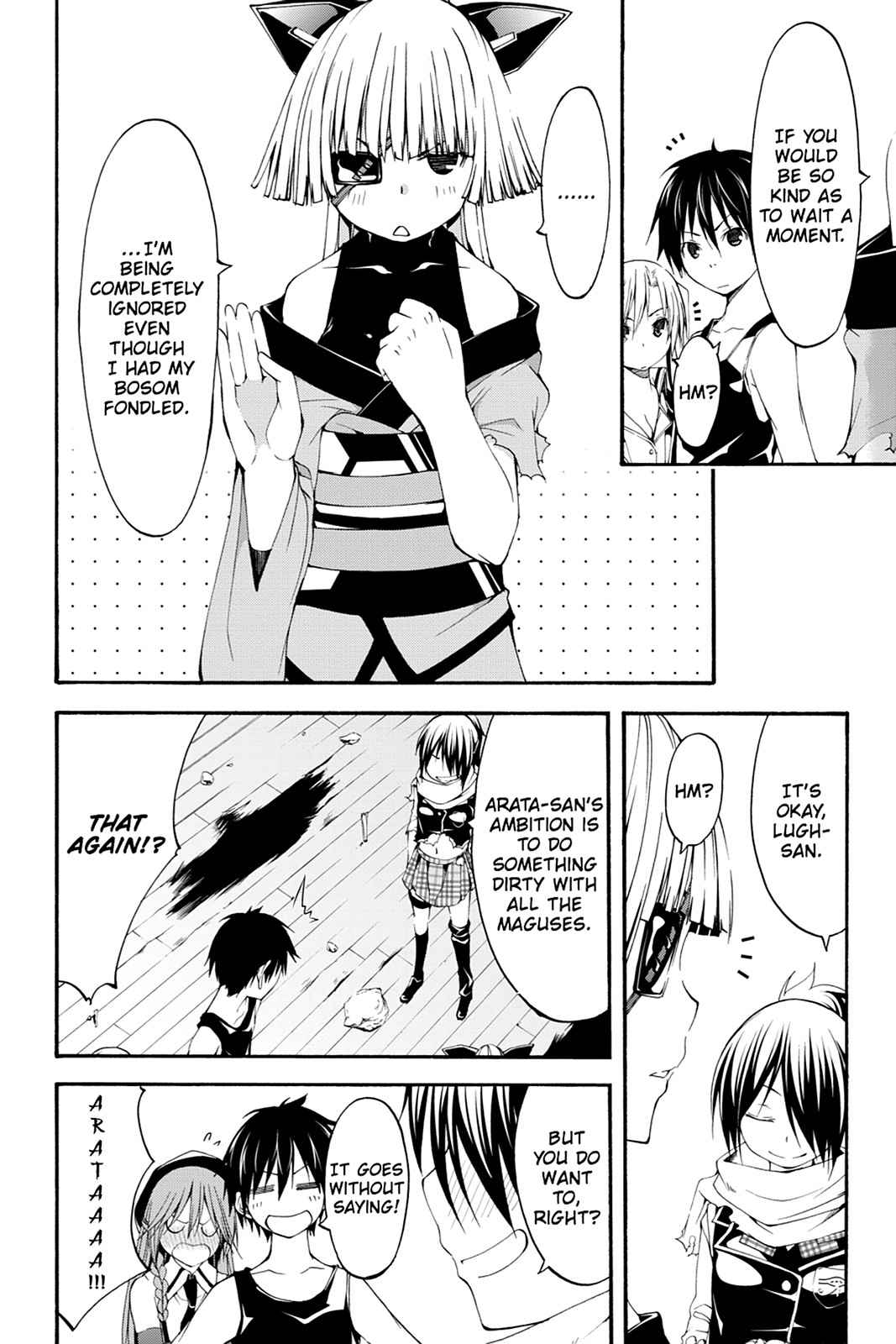Trinity Seven: 7-Nin no Mahoutsukai Chap 28 - Next Chap 29