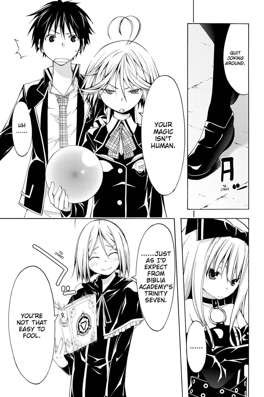 Trinity Seven: 7-Nin no Mahoutsukai Chap 20 - Next Chap 21