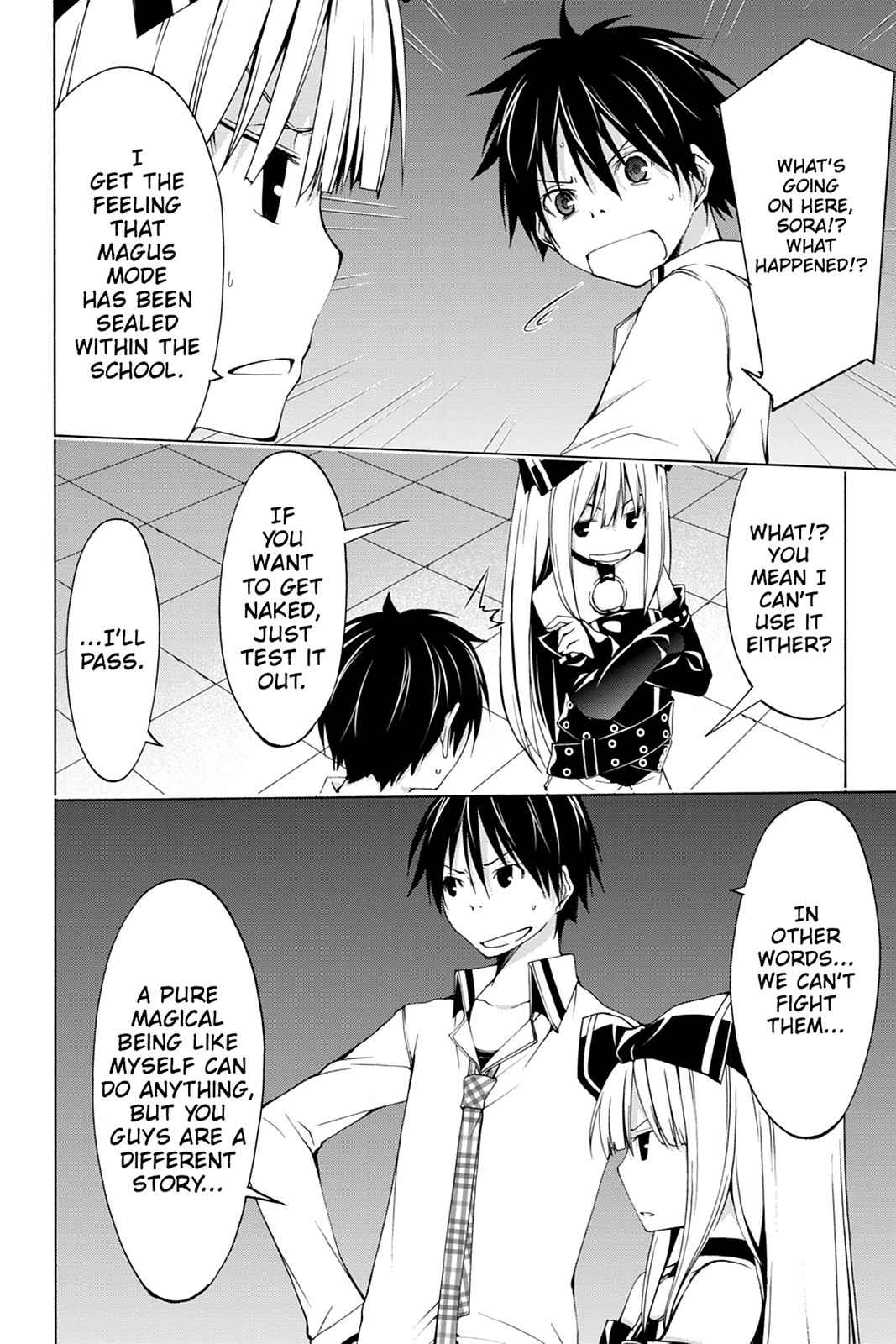 Trinity Seven: 7-Nin no Mahoutsukai Chap 20 - Next Chap 21