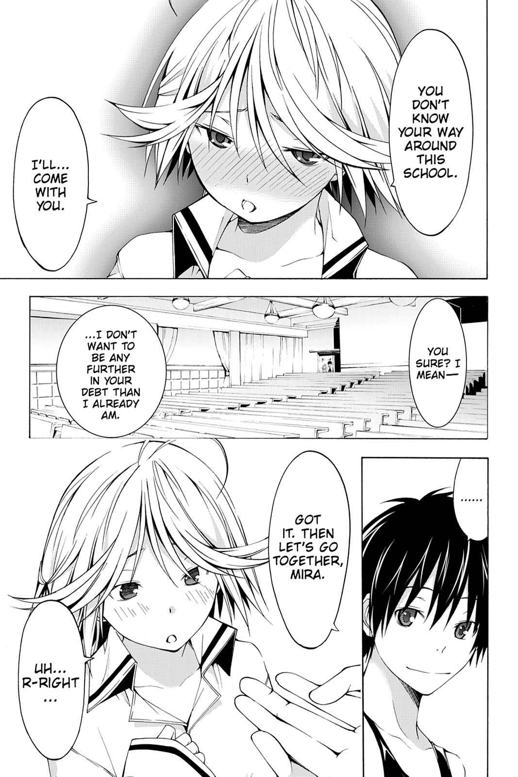 Trinity Seven: 7-Nin no Mahoutsukai Chap 20 - Next Chap 21