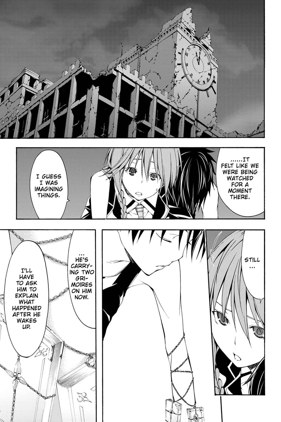 Trinity Seven: 7-Nin no Mahoutsukai Chap 23 - Next Chap 24