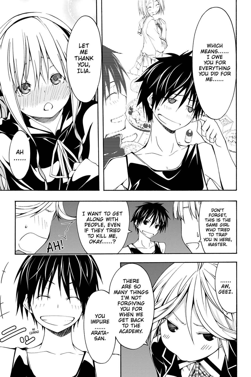 Trinity Seven: 7-Nin no Mahoutsukai Chap 23 - Next Chap 24