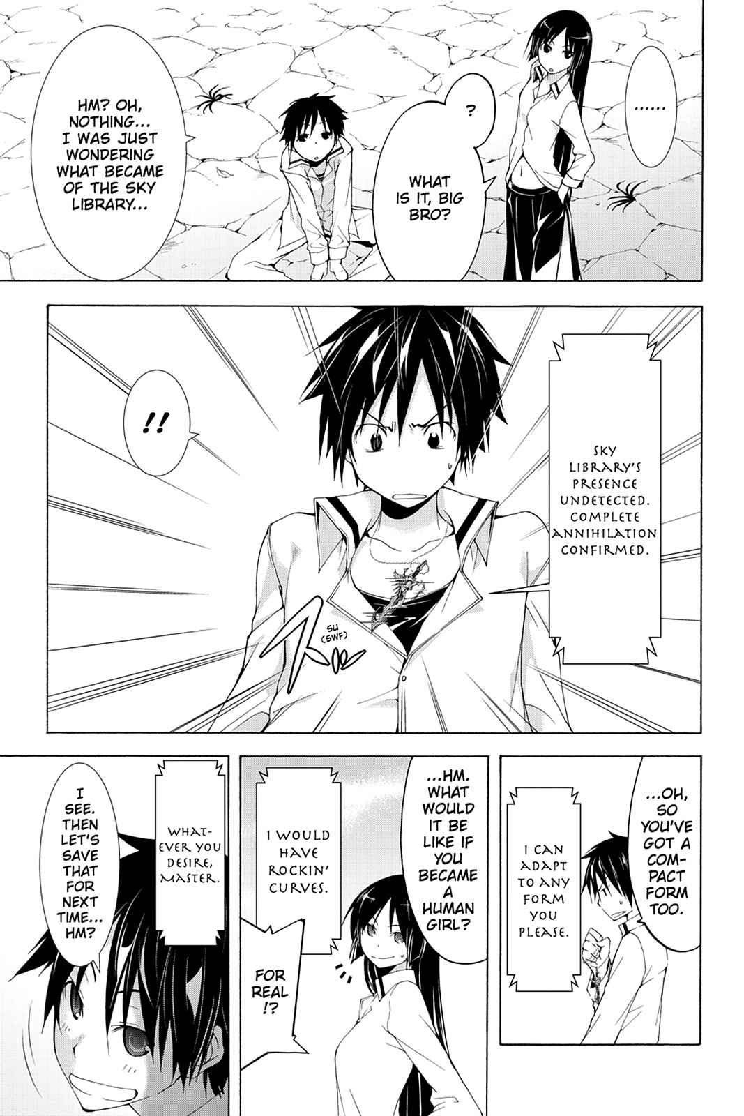 Trinity Seven: 7-Nin no Mahoutsukai Chap 37 - Next Chap 38