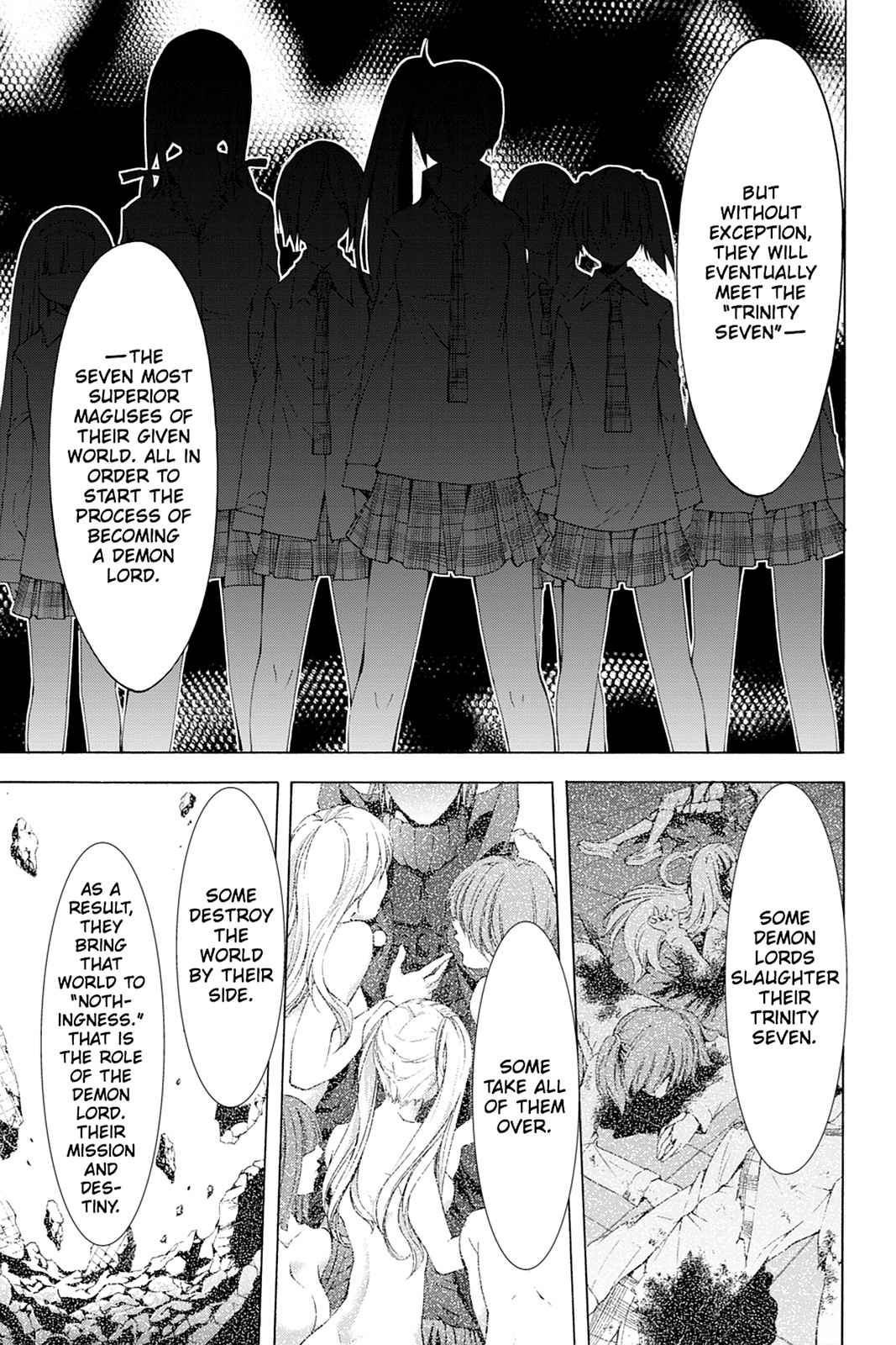 Trinity Seven: 7-Nin no Mahoutsukai Chap 35 - Next Chap 36