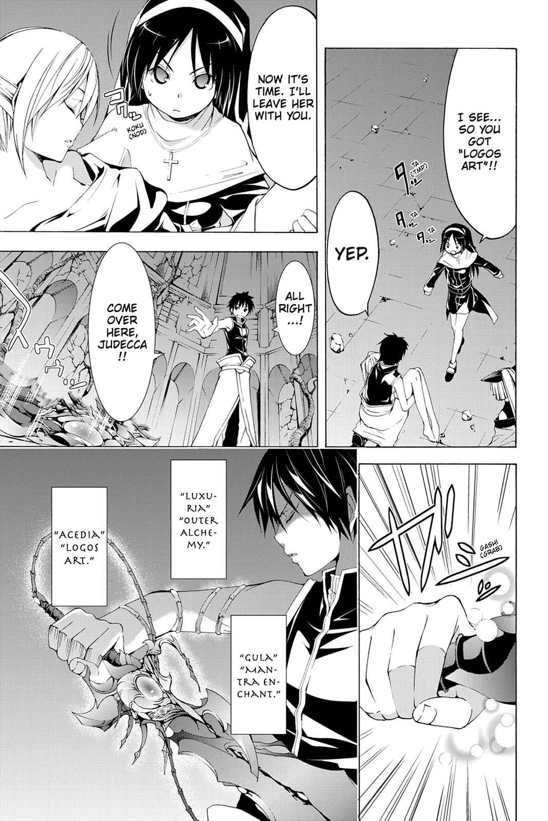Trinity Seven: 7-Nin no Mahoutsukai Chap 35 - Next Chap 36