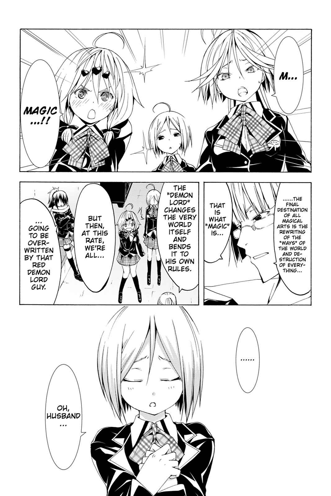 Trinity Seven: 7-Nin no Mahoutsukai Chap 36 - Next Chap 37