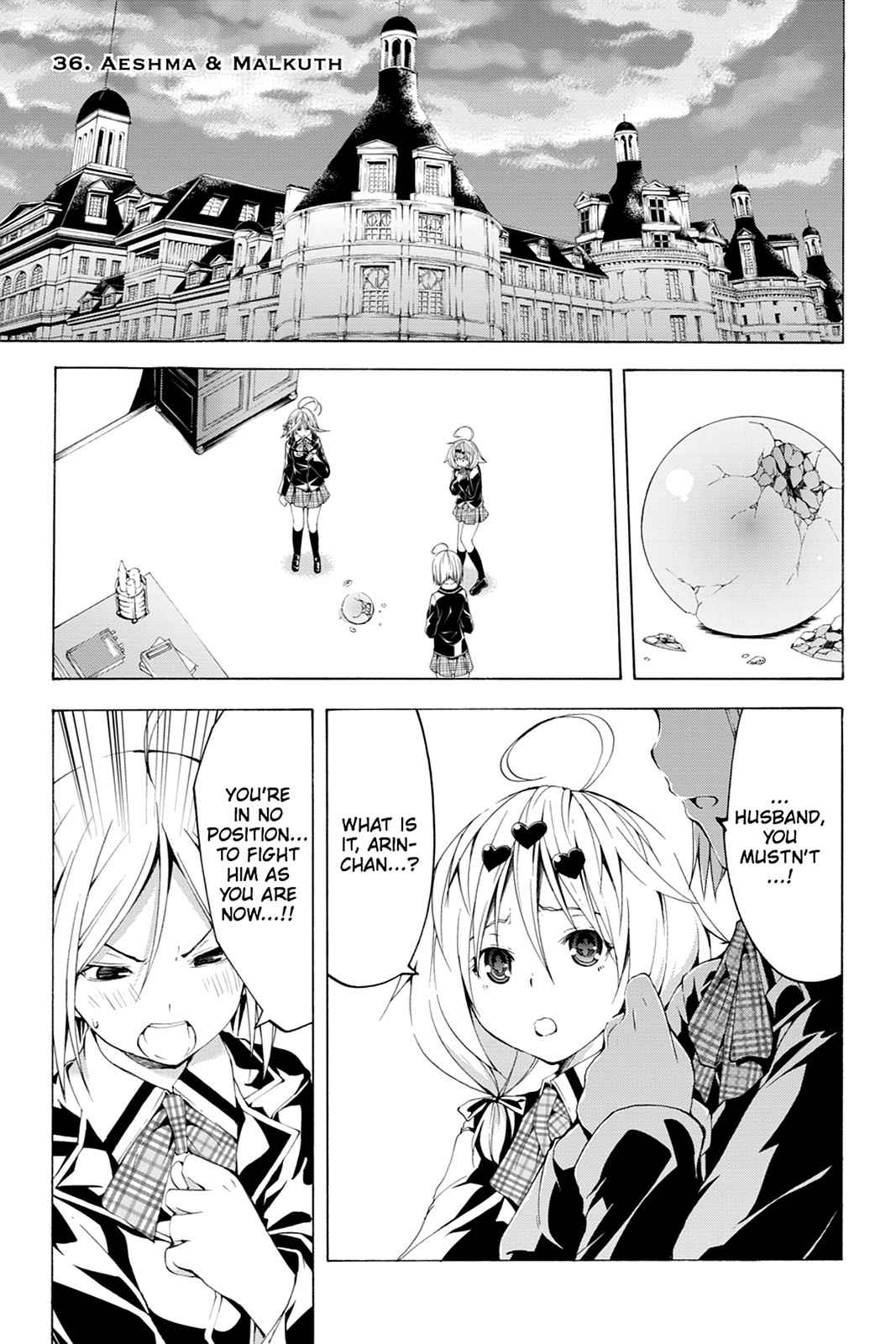 Trinity Seven: 7-Nin no Mahoutsukai Chap 36 - Next Chap 37