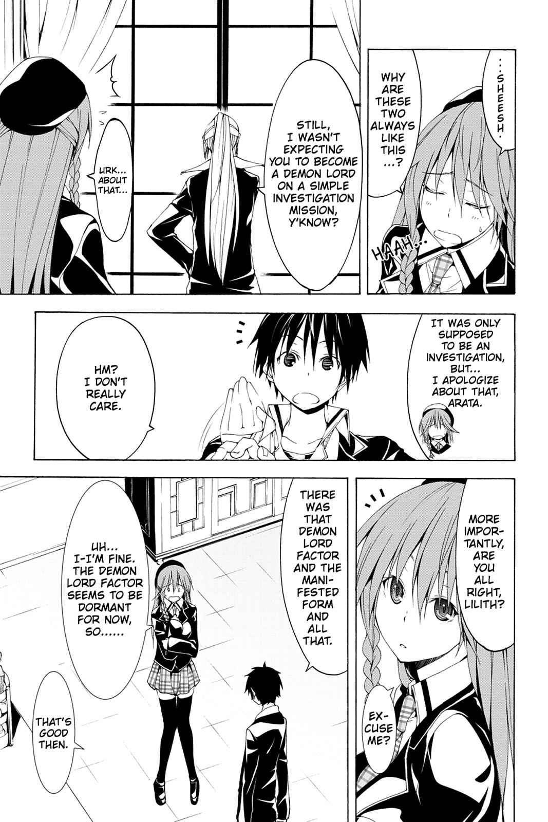 Trinity Seven: 7-Nin no Mahoutsukai Chap 38 - Next Chap 39