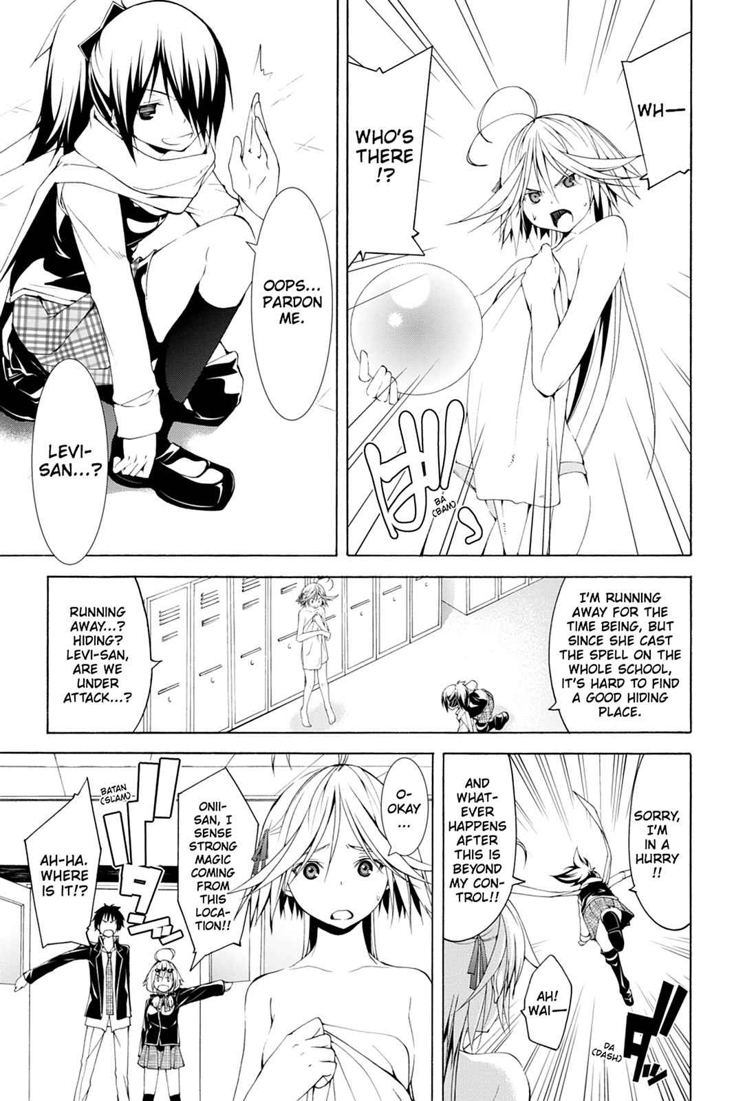 Trinity Seven: 7-Nin no Mahoutsukai Chap 38 - Next Chap 39