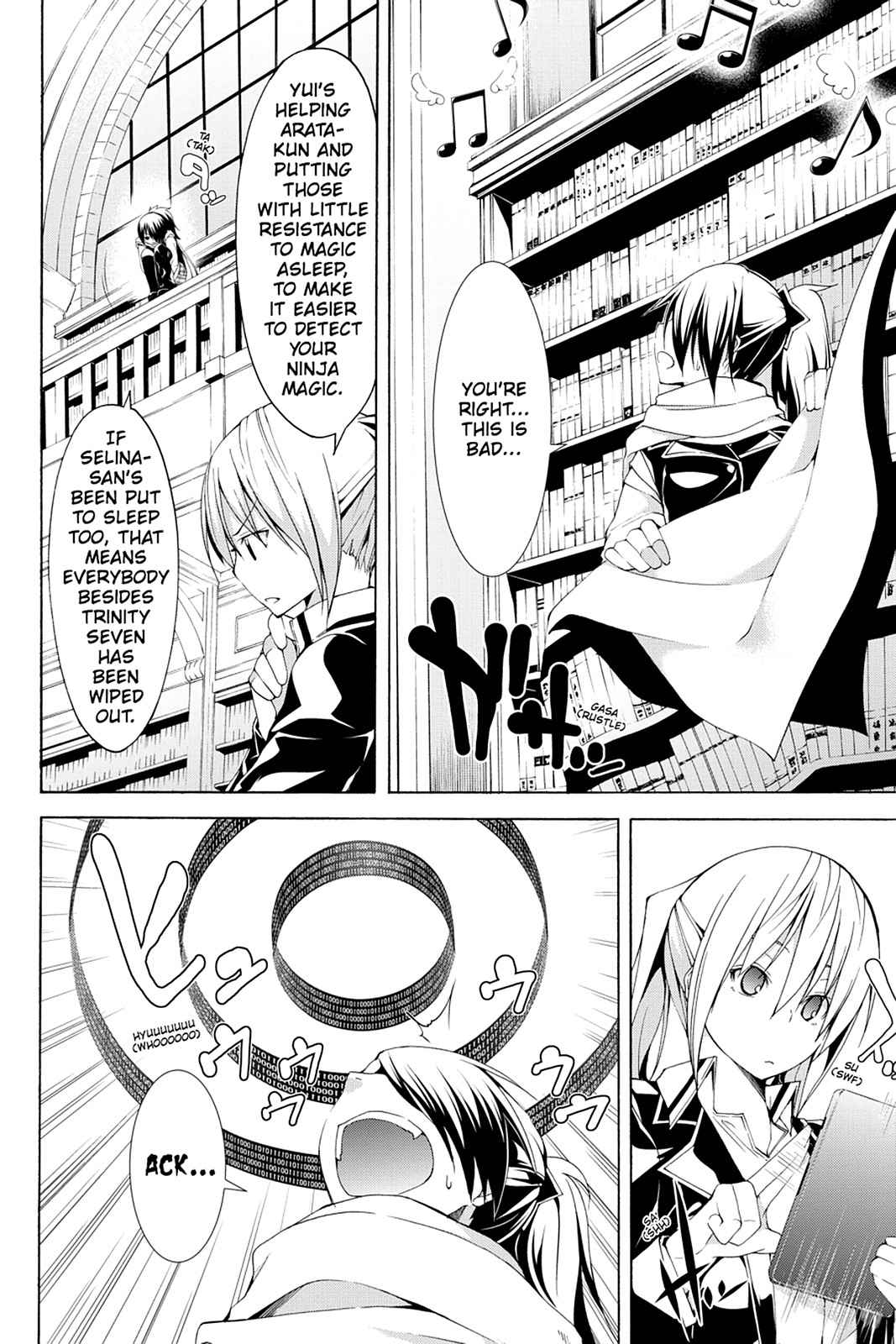 Trinity Seven: 7-Nin no Mahoutsukai Chap 38 - Next Chap 39