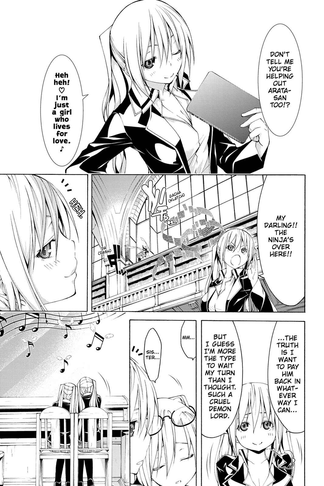 Trinity Seven: 7-Nin no Mahoutsukai Chap 38 - Next Chap 39