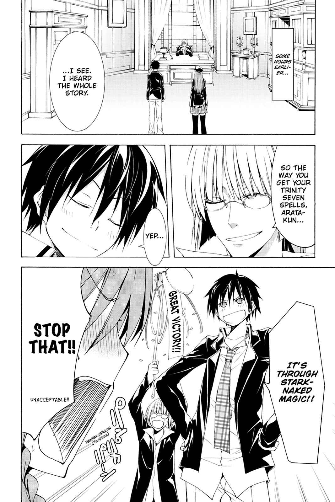 Trinity Seven: 7-Nin no Mahoutsukai Chap 38 - Next Chap 39