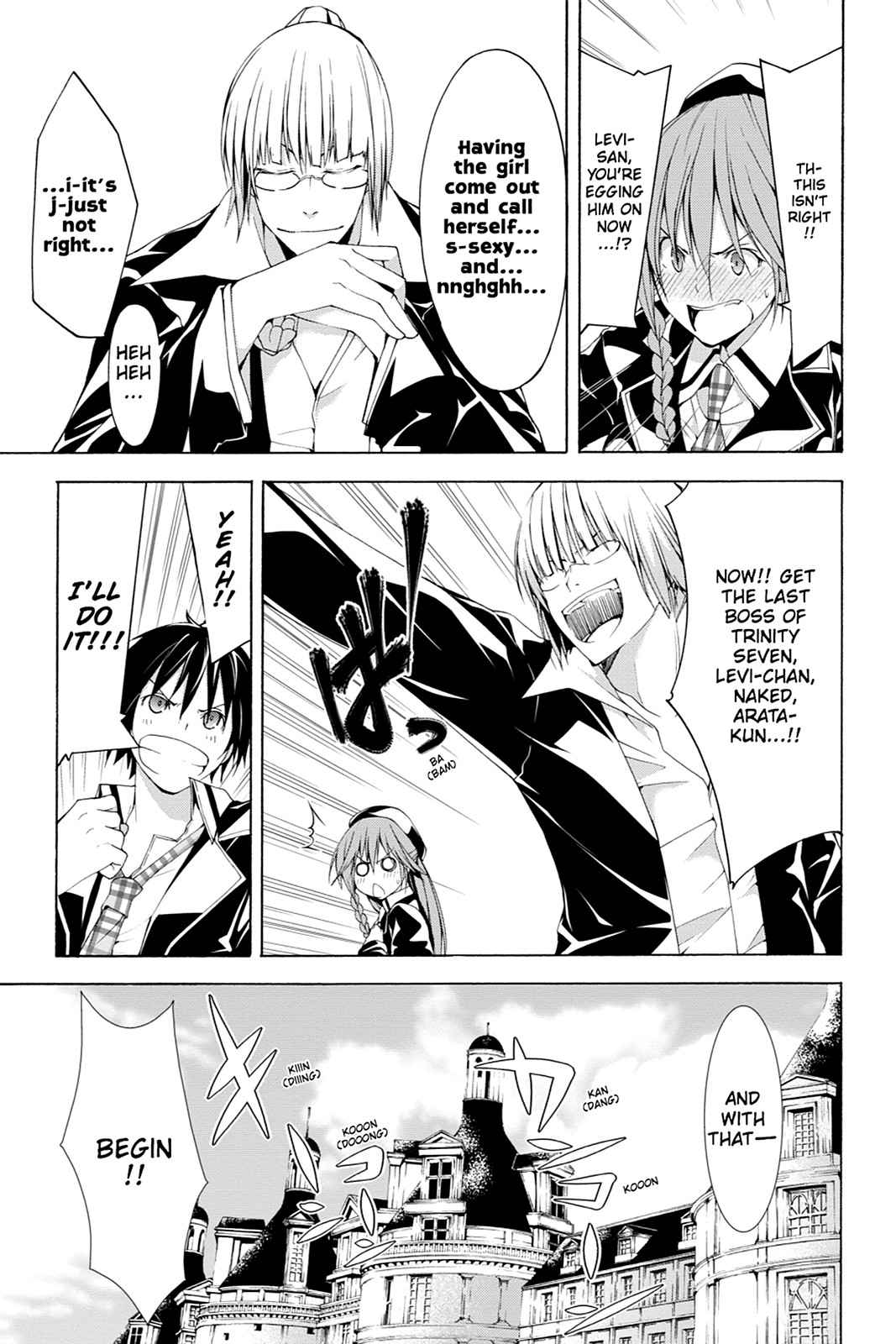 Trinity Seven: 7-Nin no Mahoutsukai Chap 38 - Next Chap 39