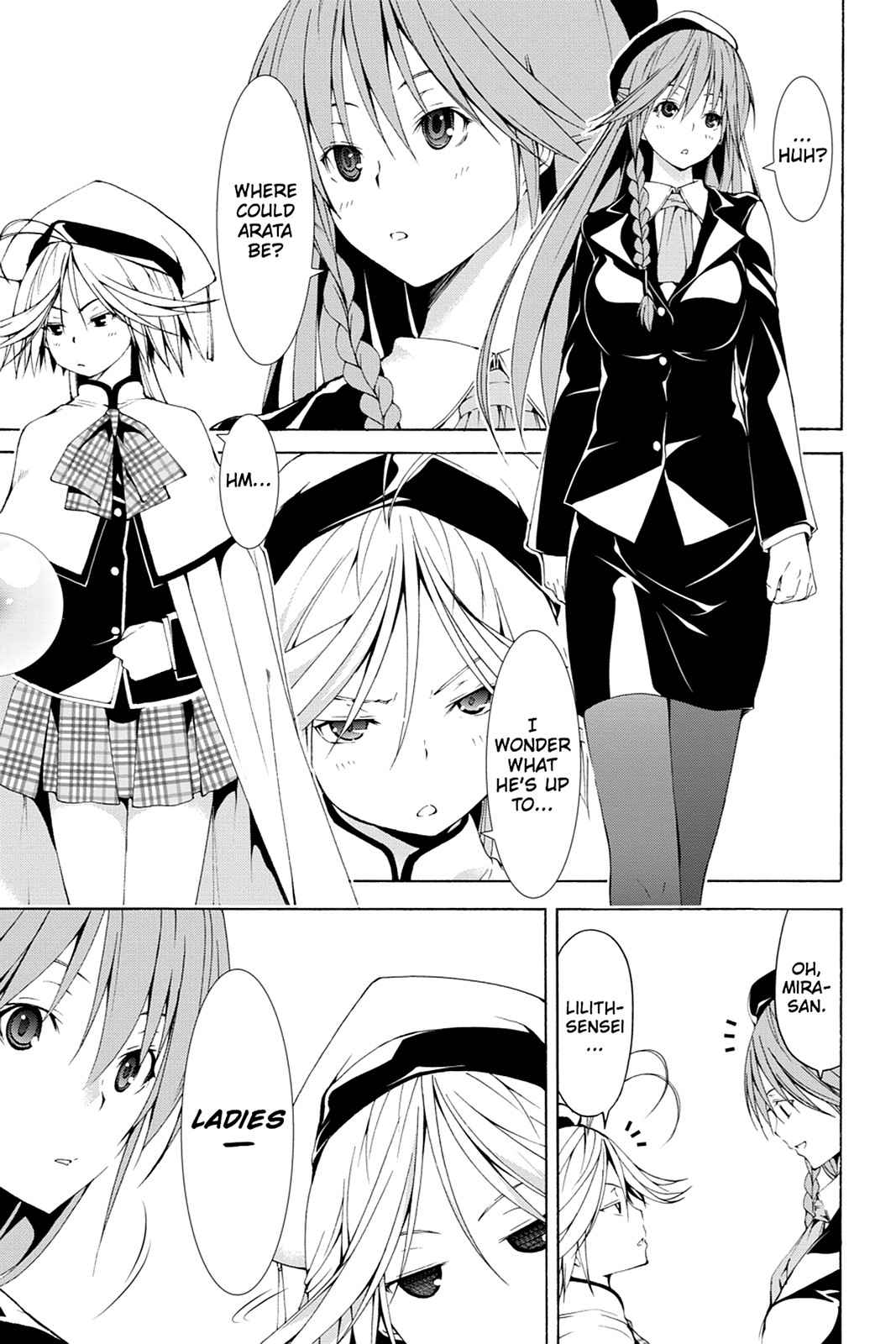 Trinity Seven: 7-Nin no Mahoutsukai Chap 39 - Next Chap 40