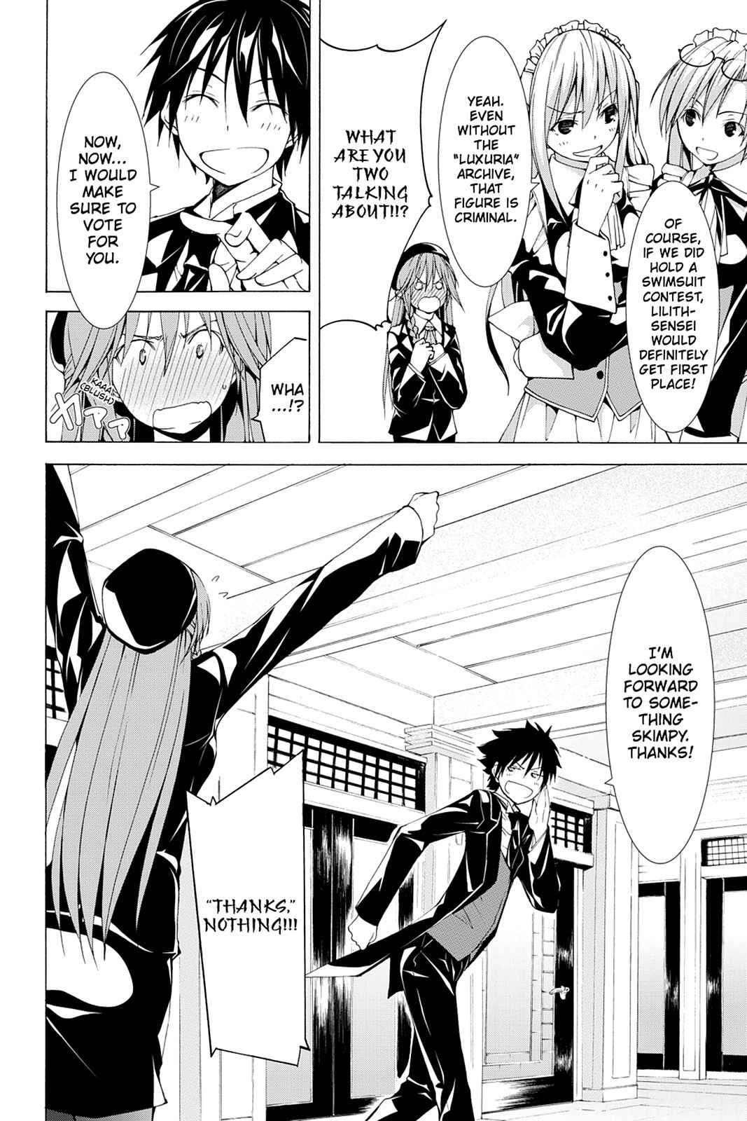 Trinity Seven: 7-Nin no Mahoutsukai Chap 39 - Next Chap 40