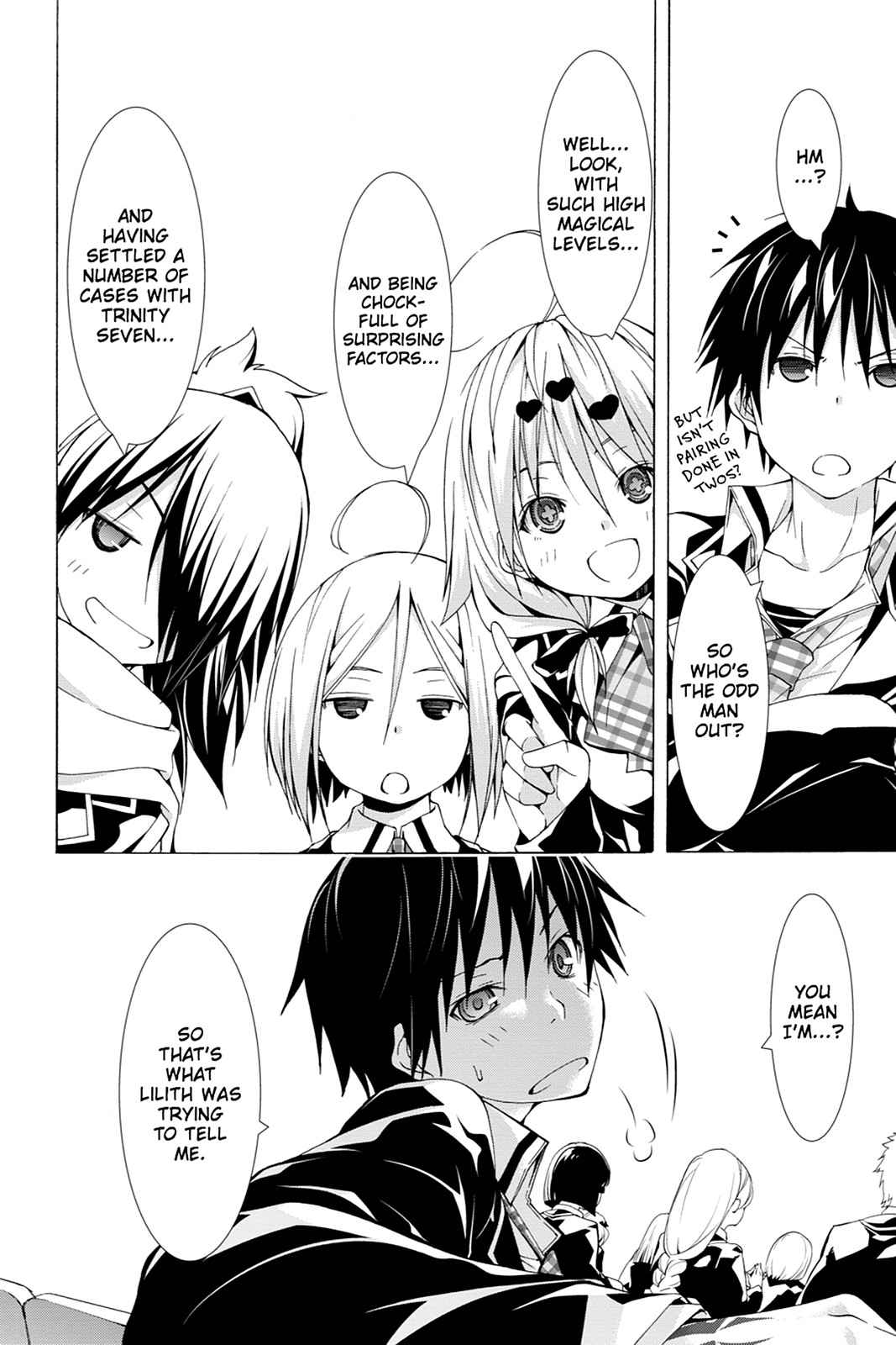 Trinity Seven: 7-Nin no Mahoutsukai Chap 39 - Next Chap 40