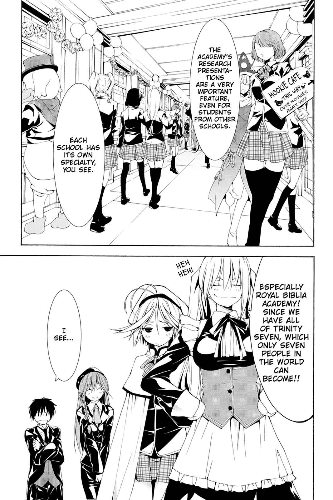 Trinity Seven: 7-Nin no Mahoutsukai Chap 39 - Next Chap 40