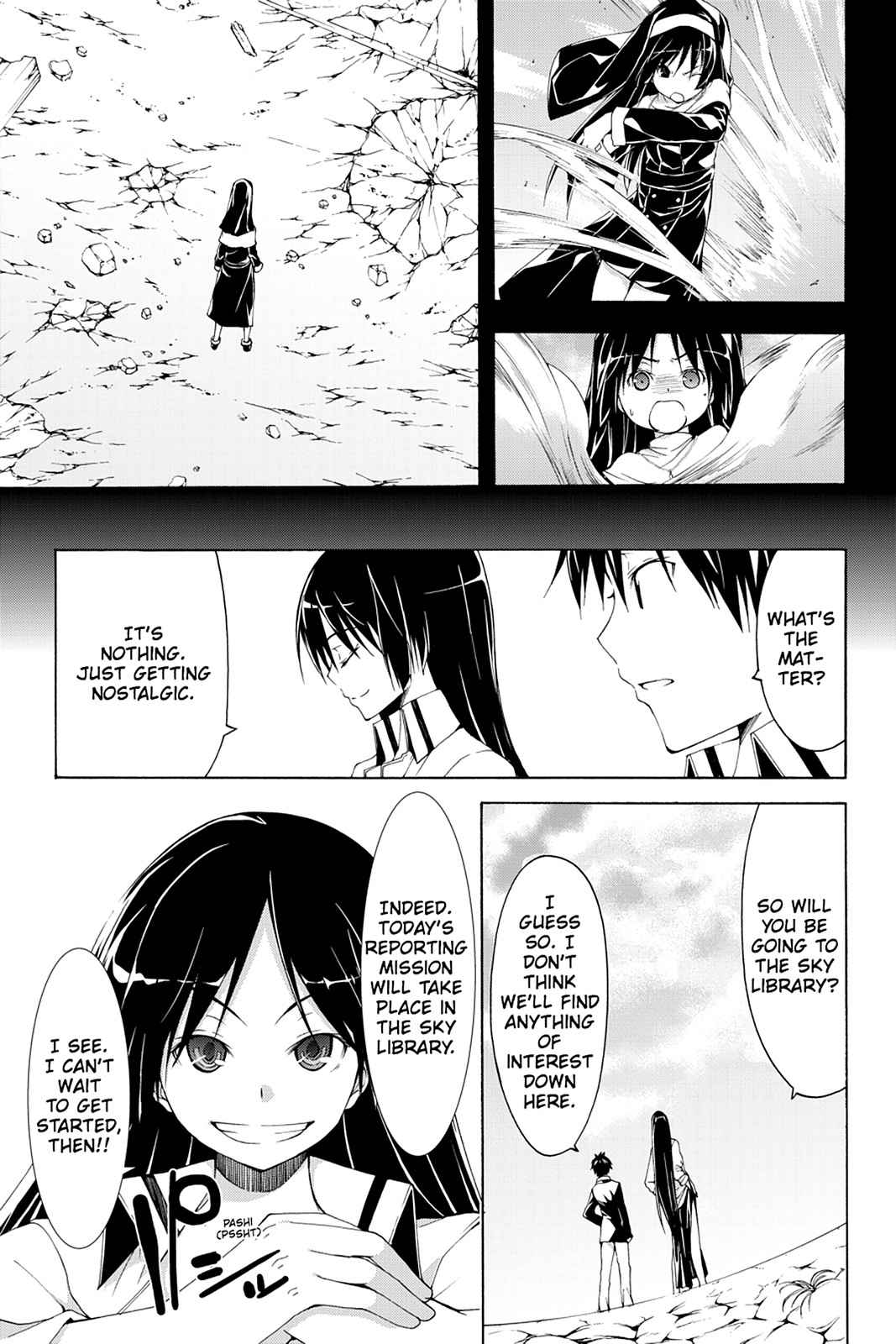 Trinity Seven: 7-Nin no Mahoutsukai Chap 30 - Next Chap 31
