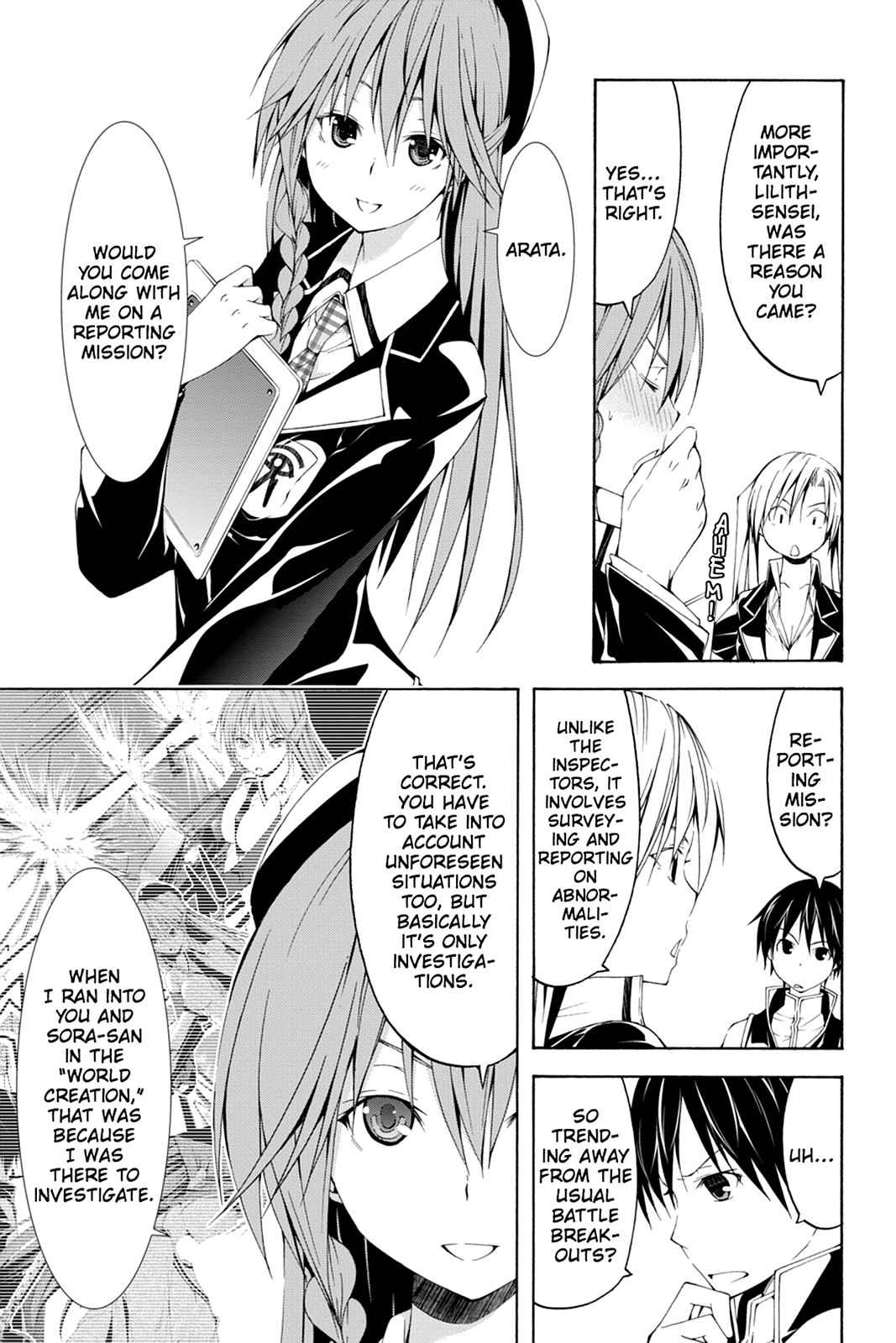 Trinity Seven: 7-Nin no Mahoutsukai Chap 30 - Next Chap 31
