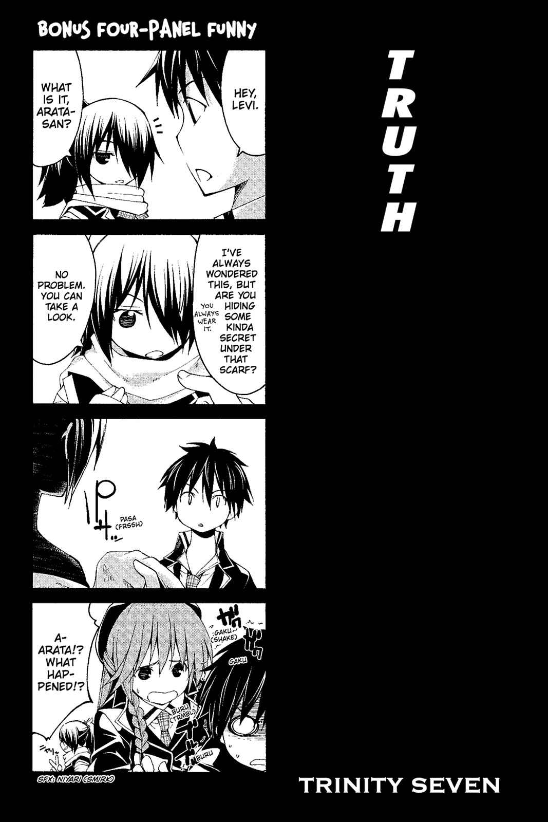Trinity Seven: 7-Nin no Mahoutsukai Chap 31 - Next Chap 32