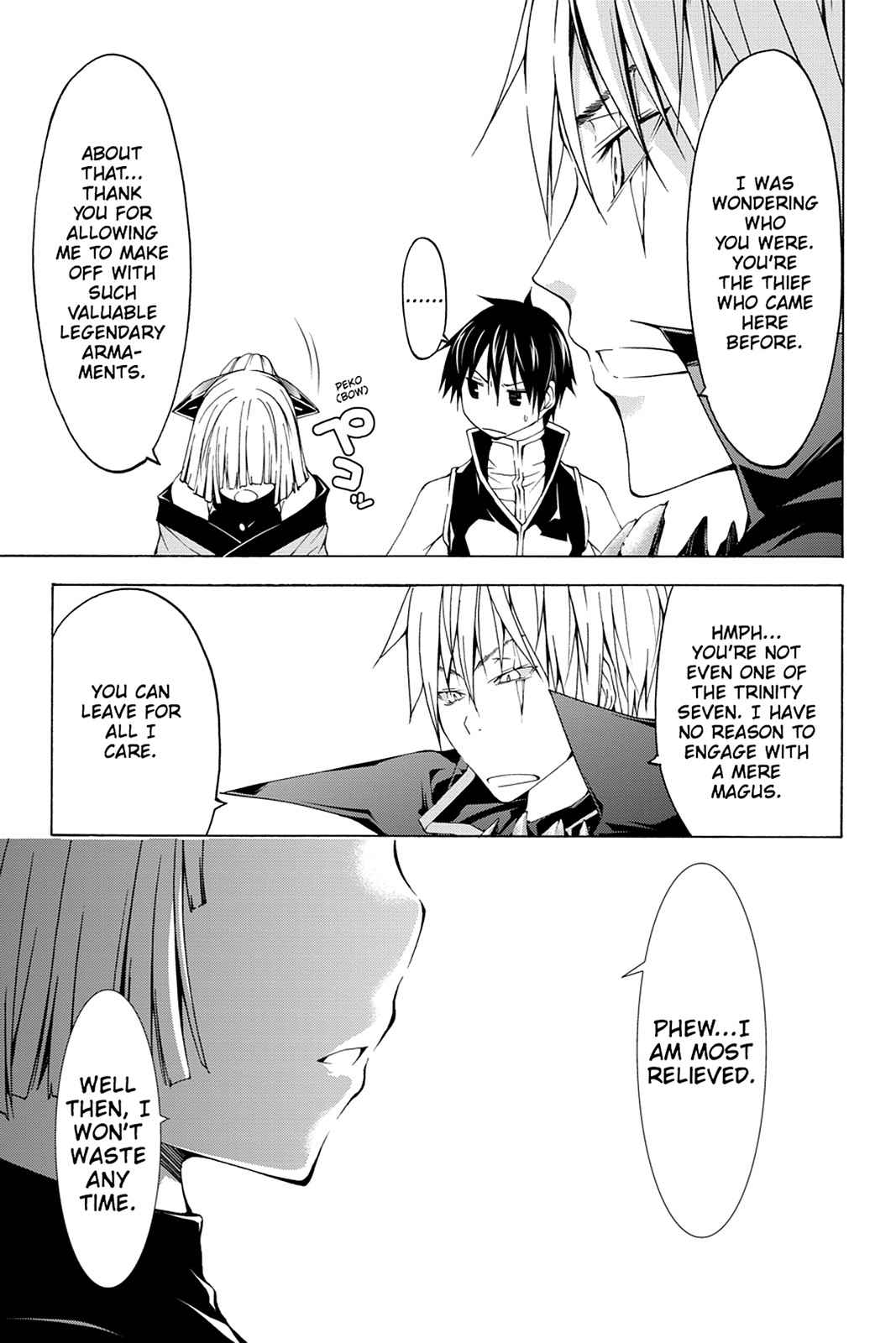 Trinity Seven: 7-Nin no Mahoutsukai Chap 32 - Next Chap 33