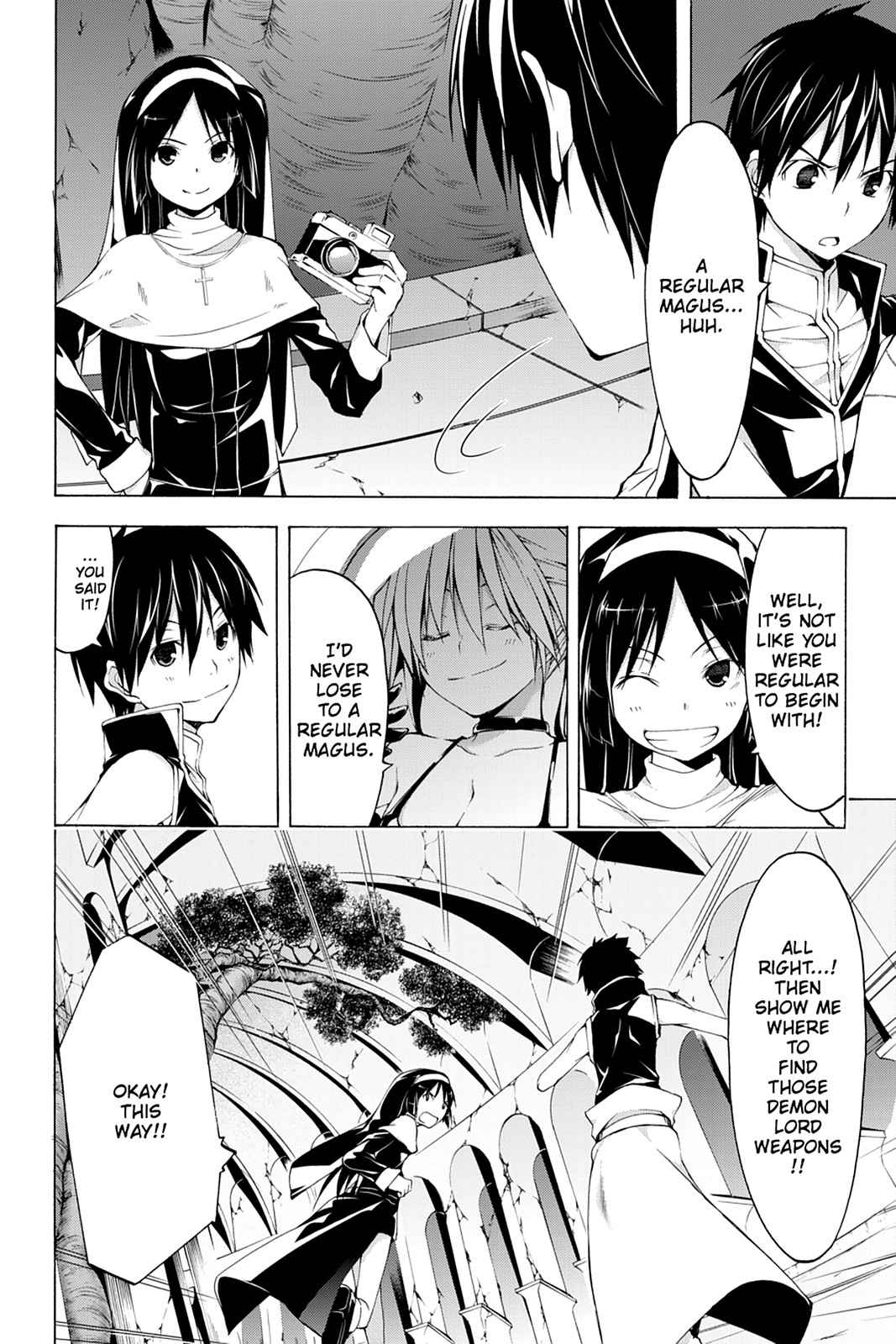 Trinity Seven: 7-Nin no Mahoutsukai Chap 33 - Next Chap 34