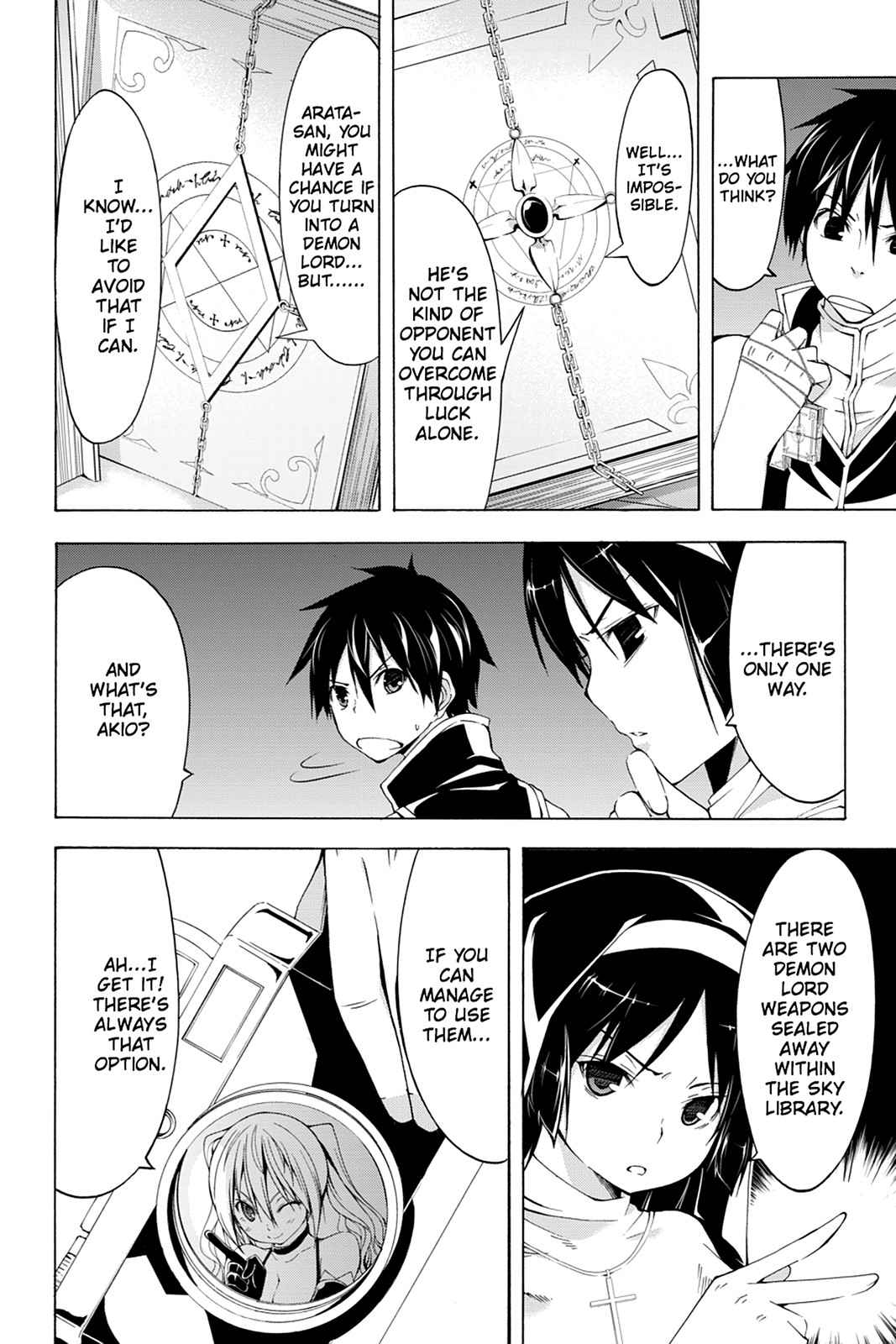 Trinity Seven: 7-Nin no Mahoutsukai Chap 33 - Next Chap 34