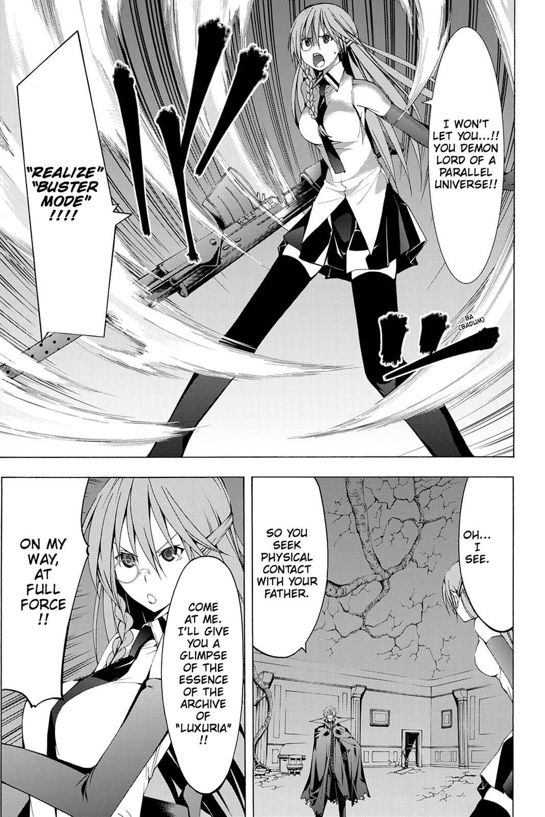 Trinity Seven: 7-Nin no Mahoutsukai Chap 33 - Next Chap 34