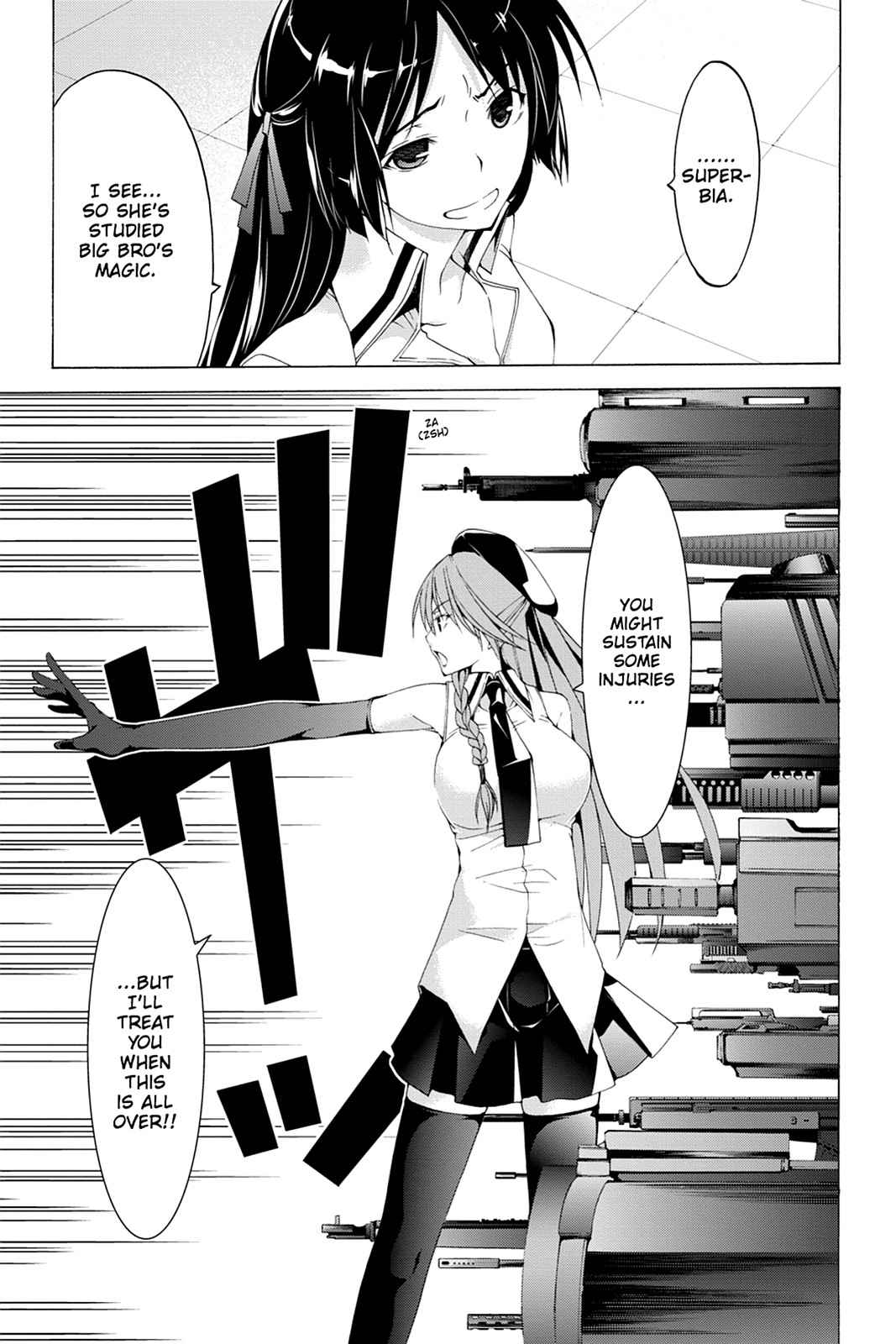 Trinity Seven: 7-Nin no Mahoutsukai Chap 44 - Next Chap 45