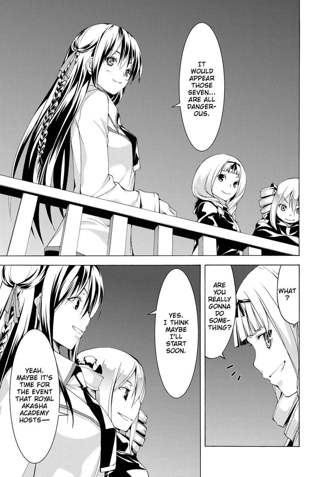 Trinity Seven: 7-Nin no Mahoutsukai Chap 44 - Next Chap 45