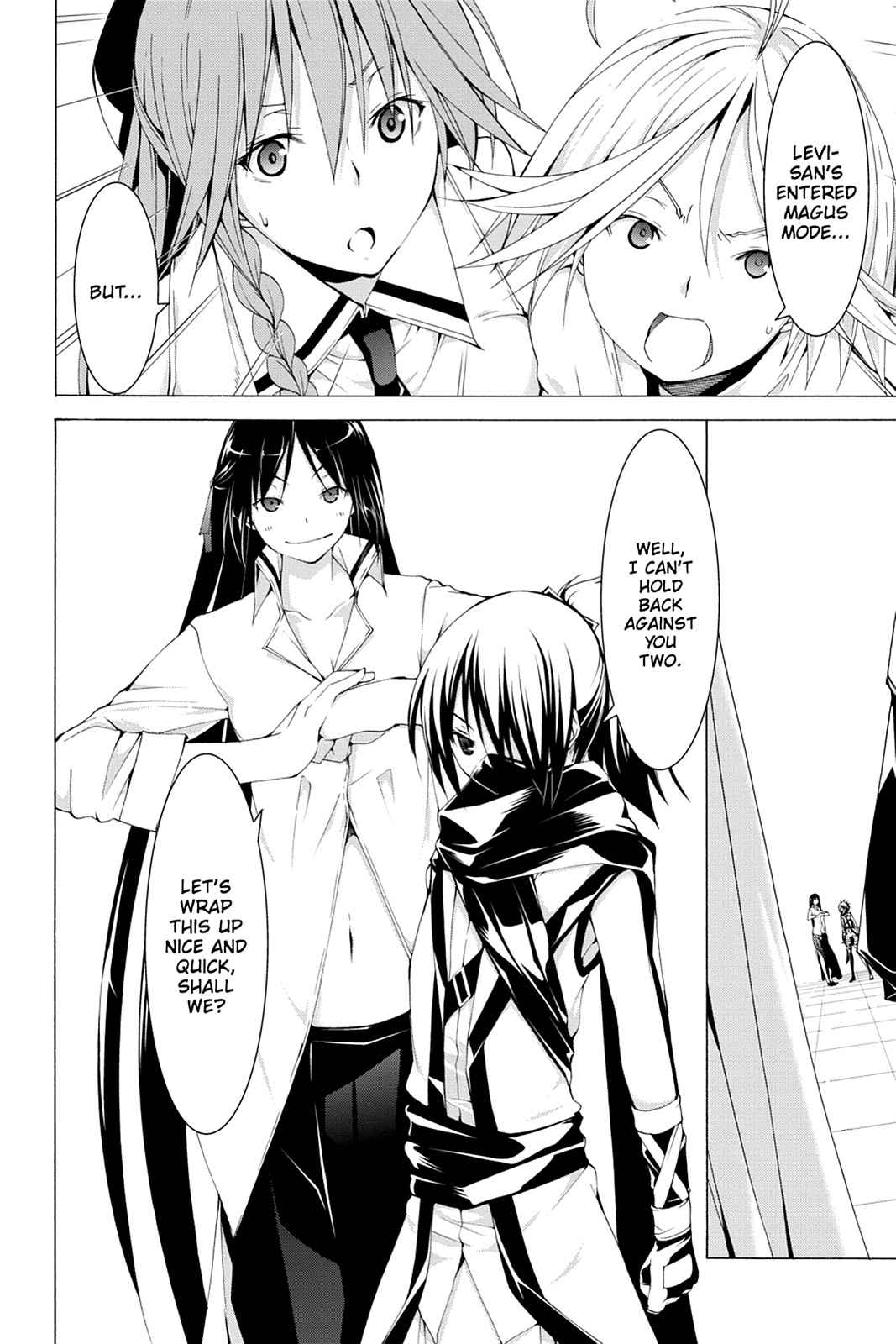 Trinity Seven: 7-Nin no Mahoutsukai Chap 44 - Next Chap 45