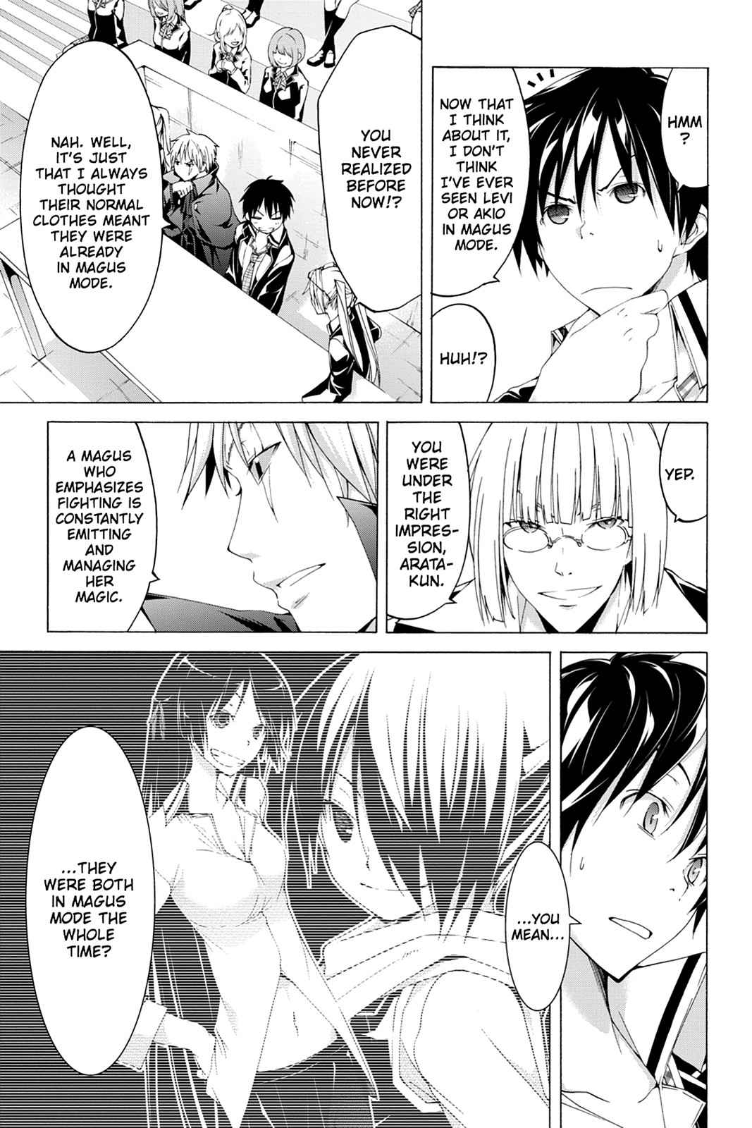 Trinity Seven: 7-Nin no Mahoutsukai Chap 44 - Next Chap 45