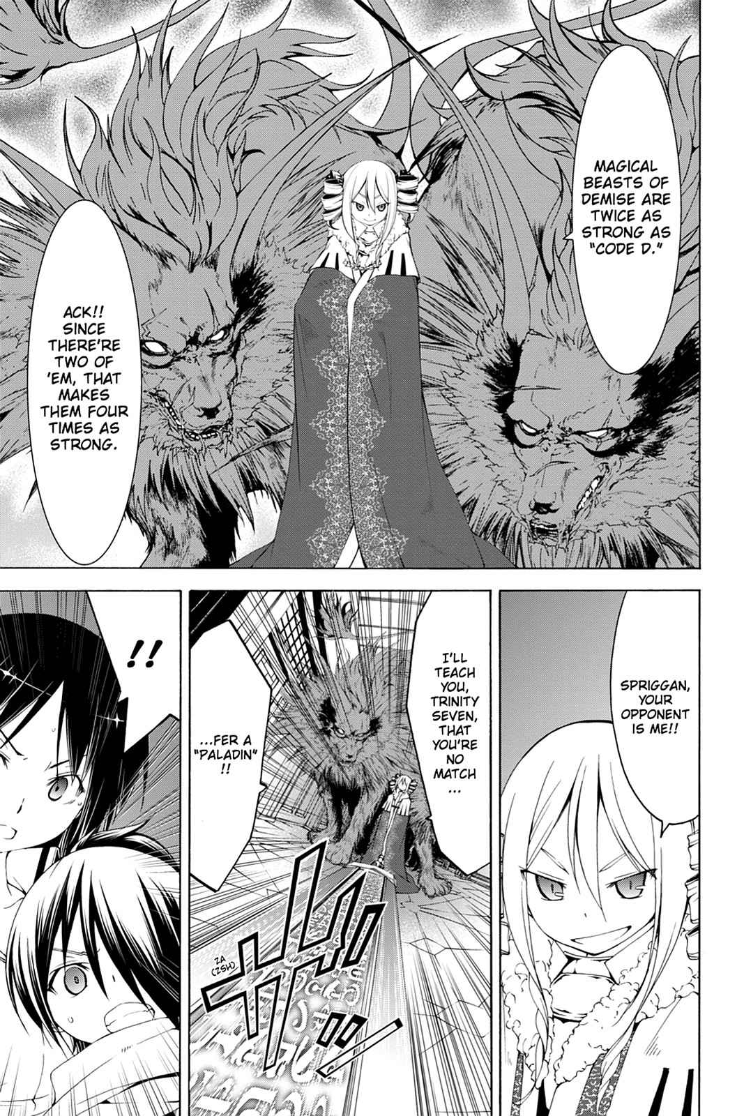 Trinity Seven: 7-Nin no Mahoutsukai Chap 45 - Next Chap 46