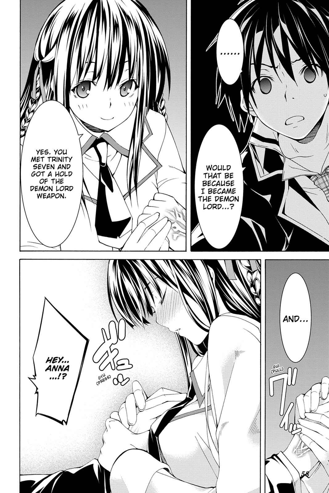 Trinity Seven: 7-Nin no Mahoutsukai Chap 45 - Next Chap 46