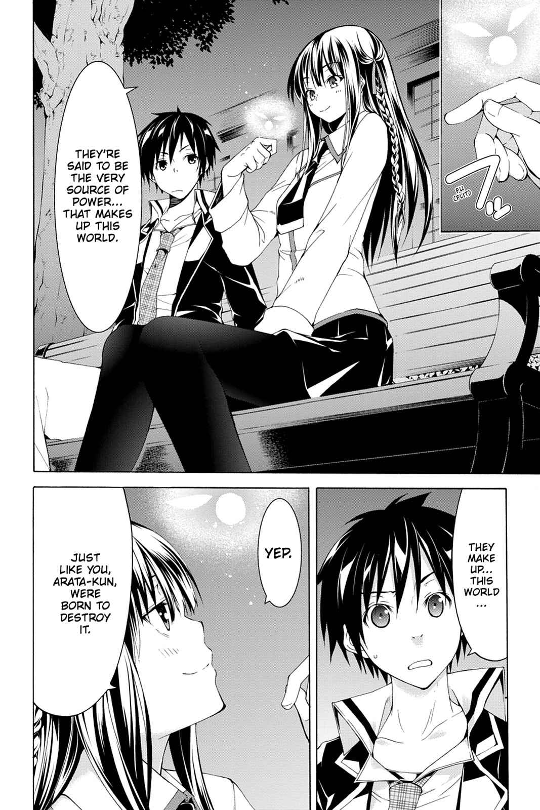 Trinity Seven: 7-Nin no Mahoutsukai Chap 45 - Next Chap 46